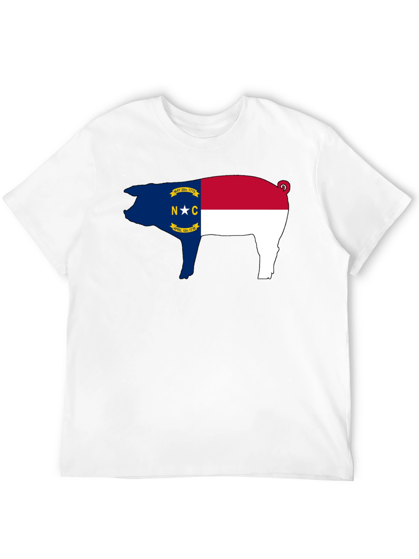 NC Pig Black T-Shirt