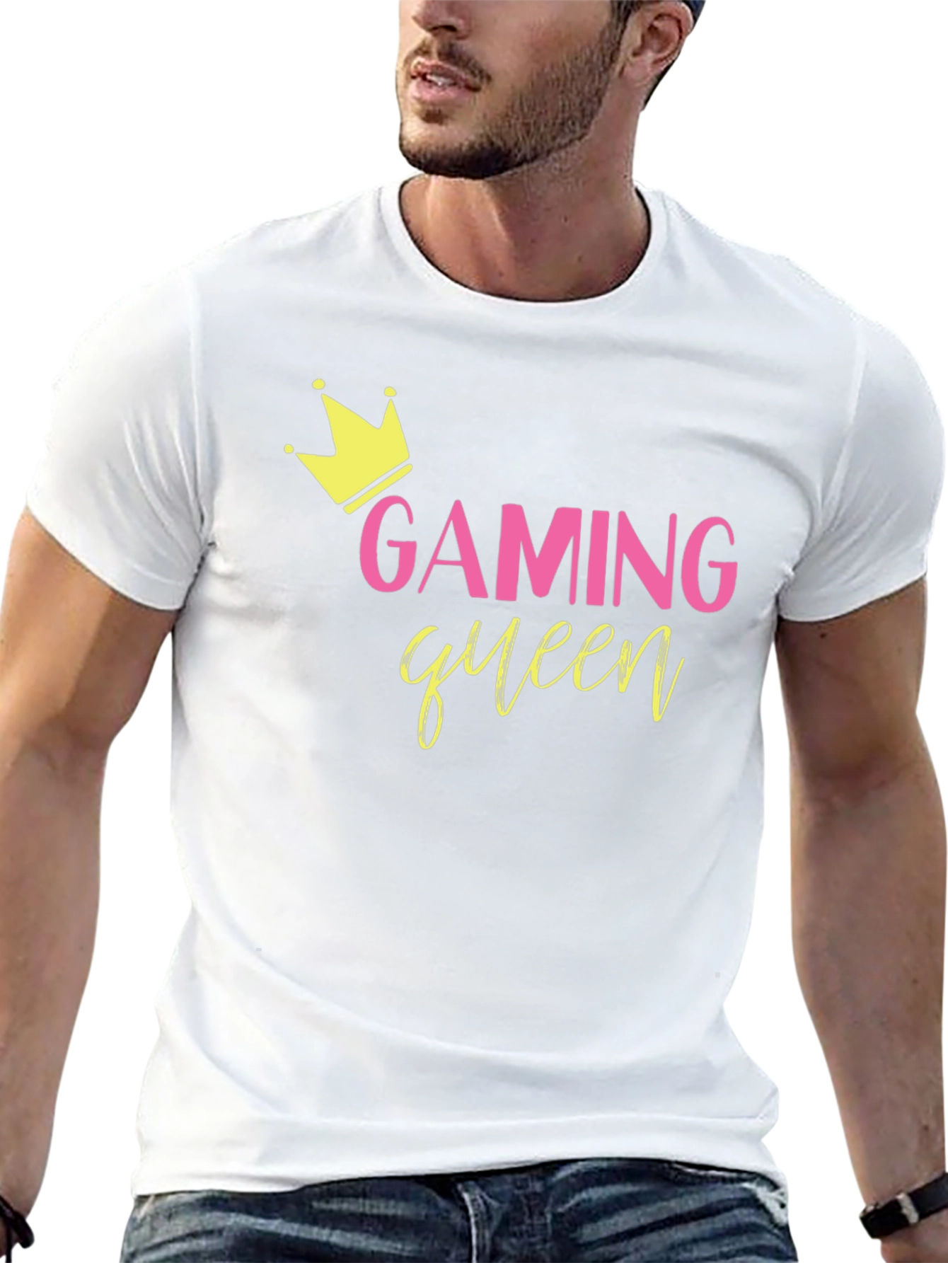 Gaming Queen Black T-Shirt