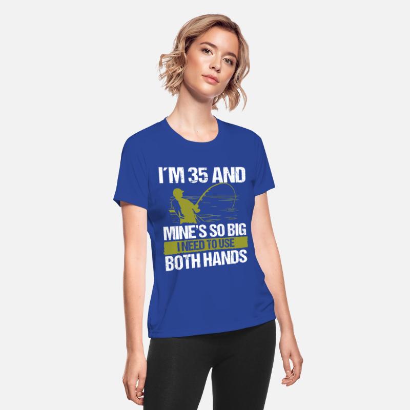 35 Year Old Fishing Lure Fisherman Rod Funny 35