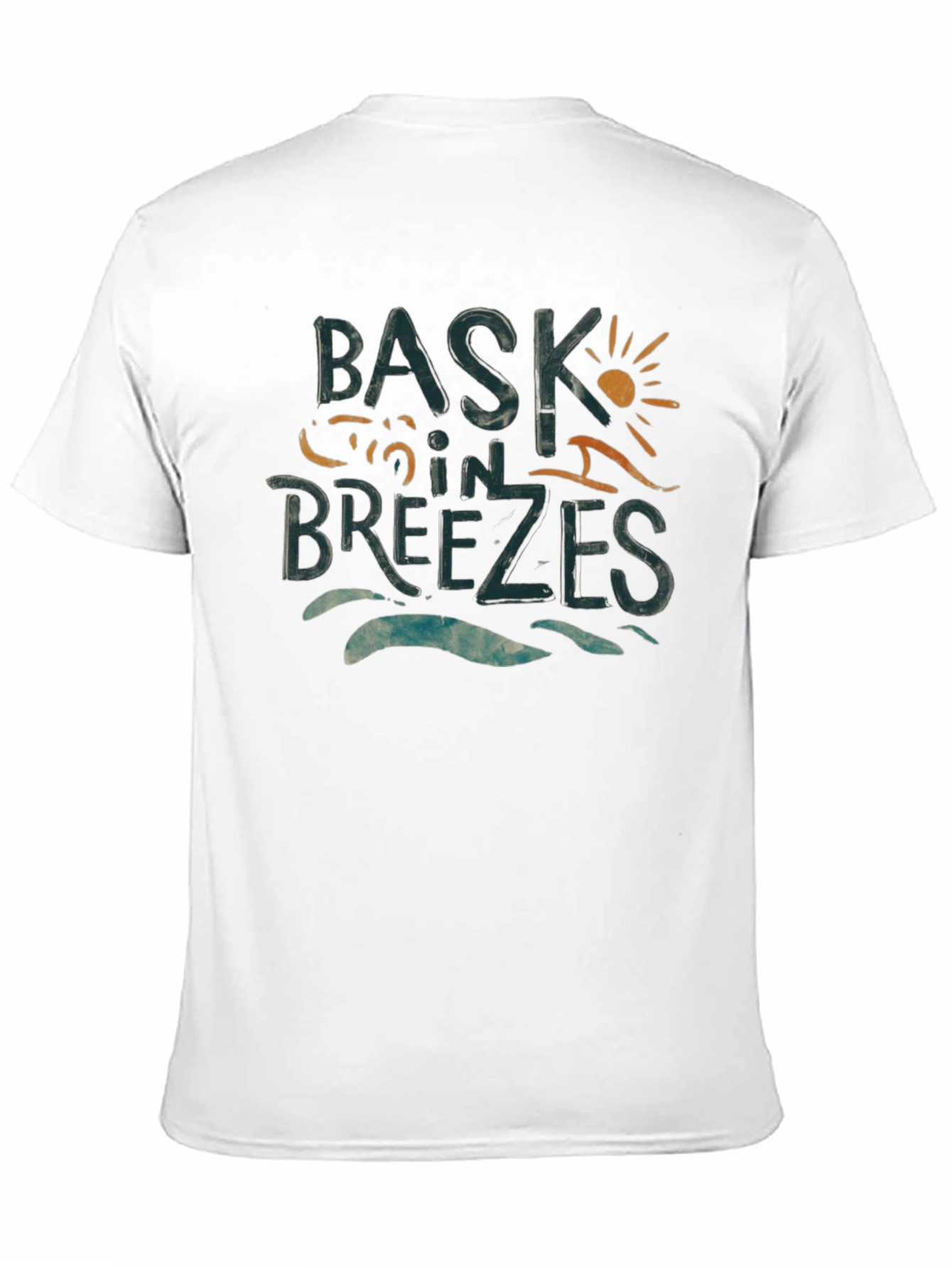 Bask in Breezes Graphic Tee - Summer Vibes