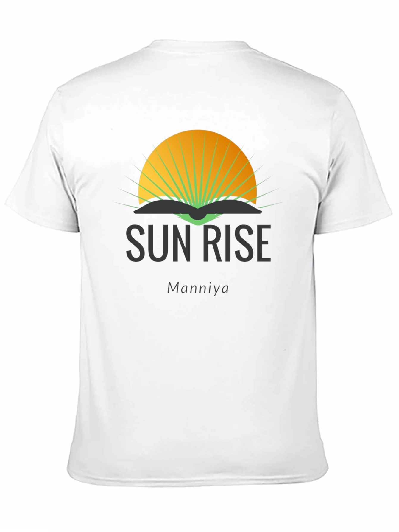 Sunrise Graphic Tee - Manniya Design