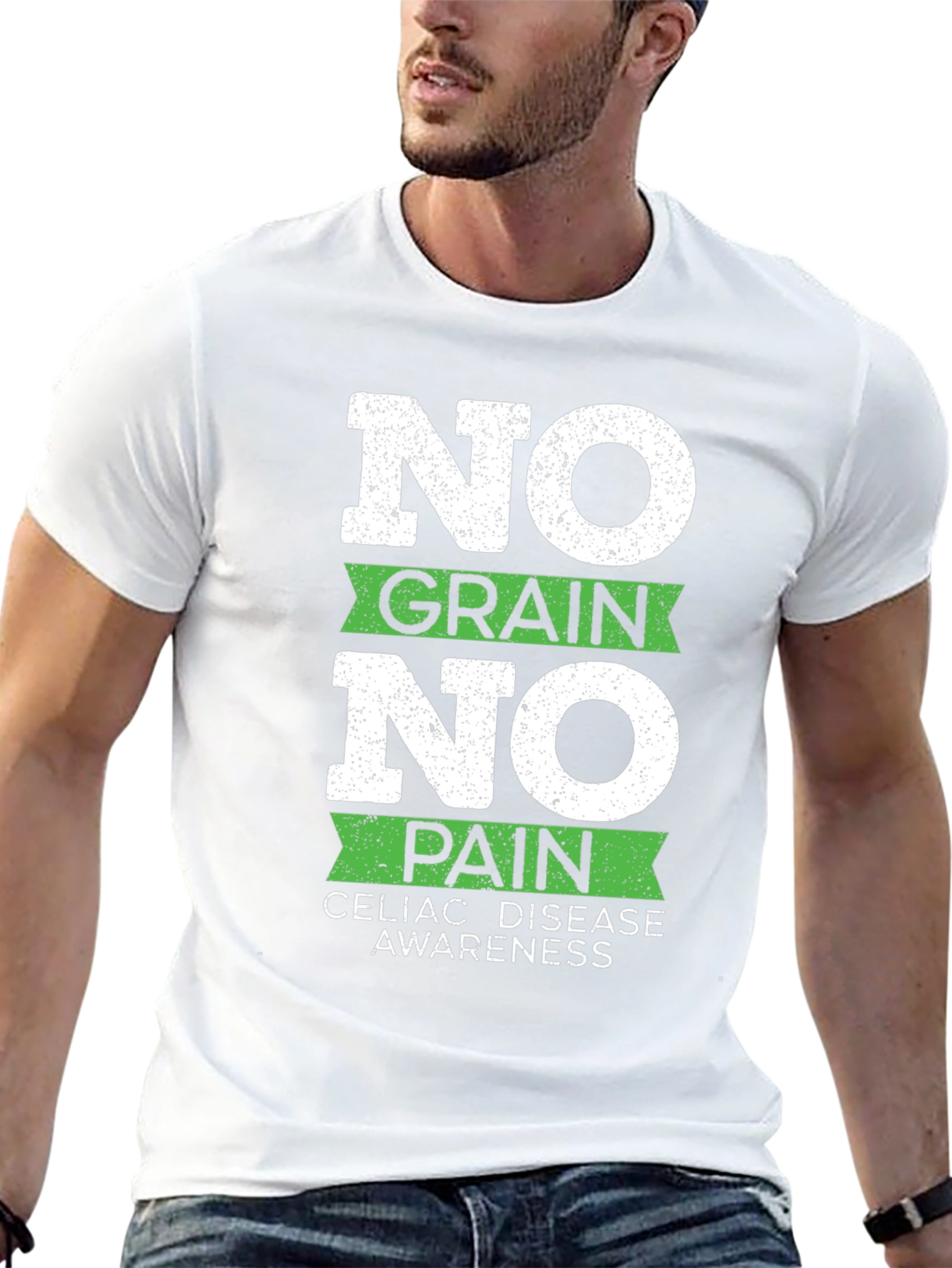 No Grain No Pain Awareness Tee
