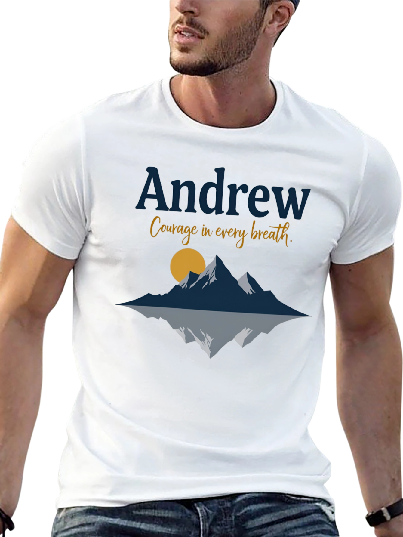 Andrew Courage Mountain T-Shirt