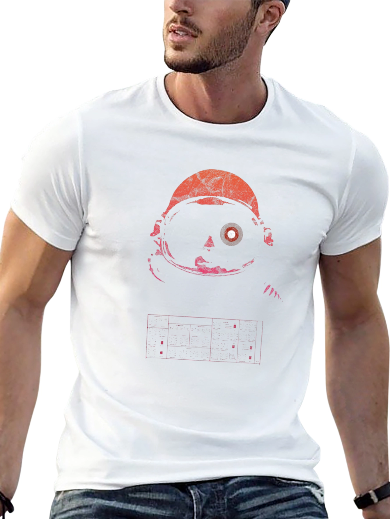 Astronaut Graphic Print Tee