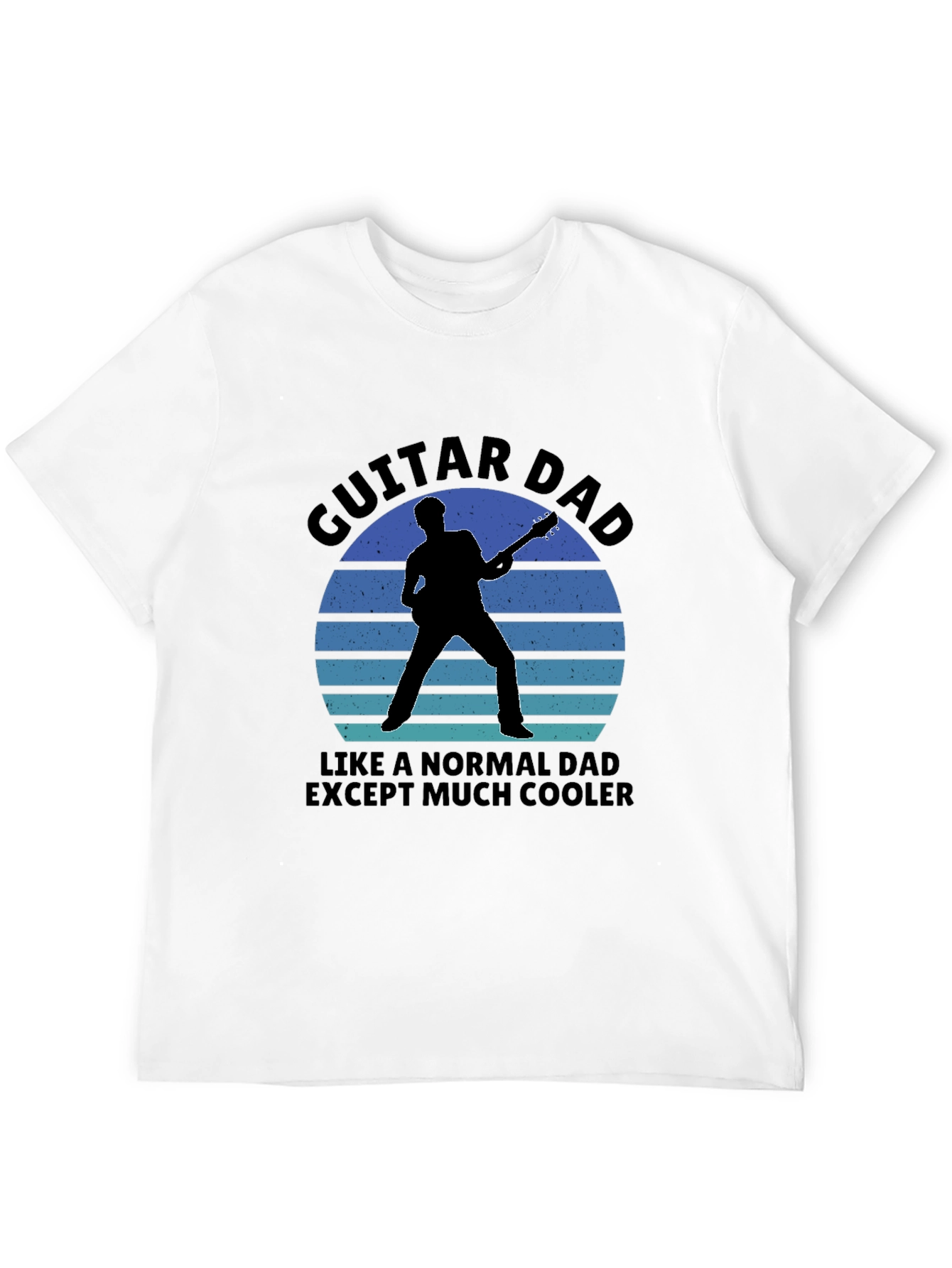 Guitar Dad T-Shirt - Cool Musician Father Tee