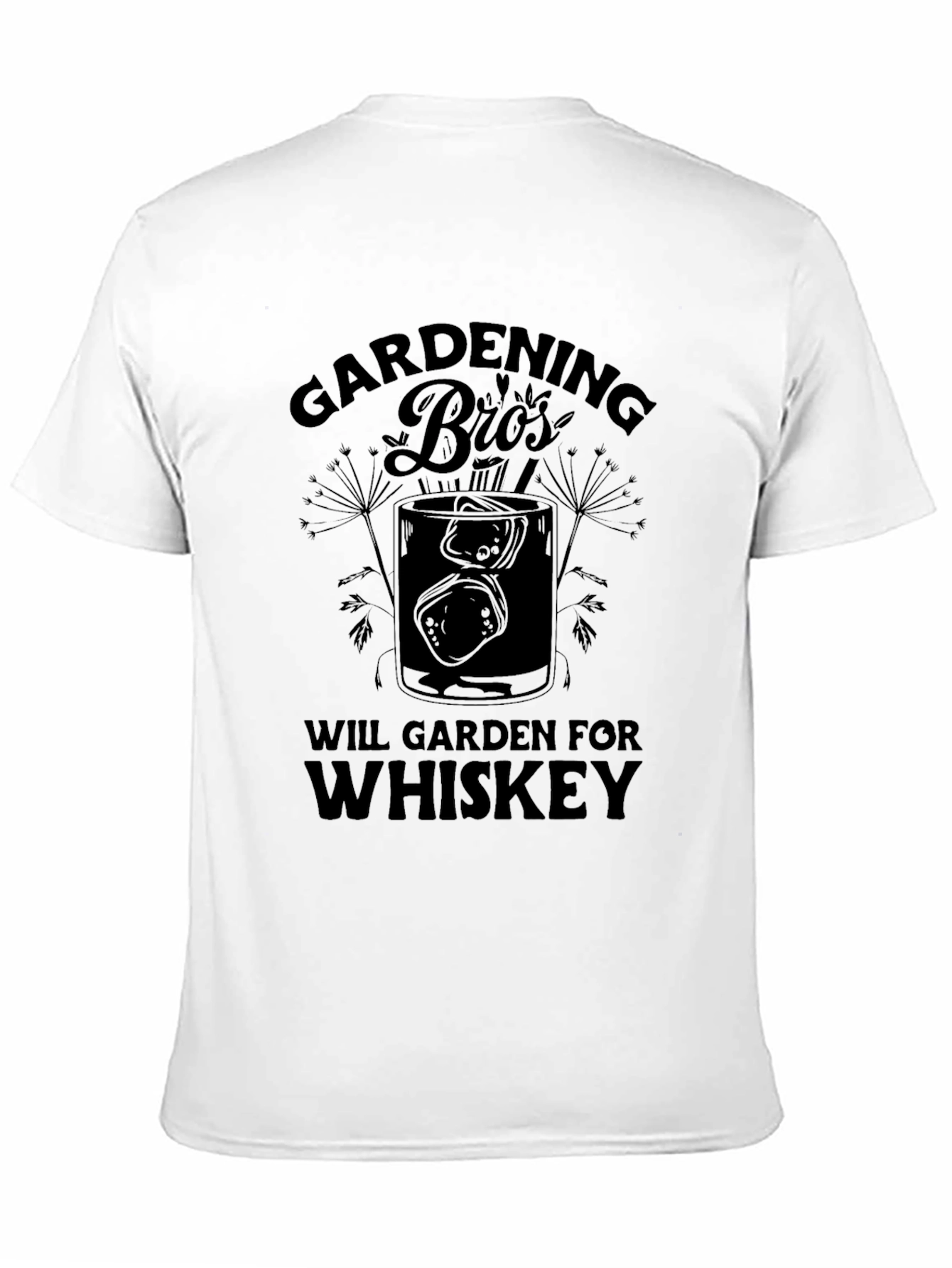 Gardening Bros Whiskey Graphic T-Shirt