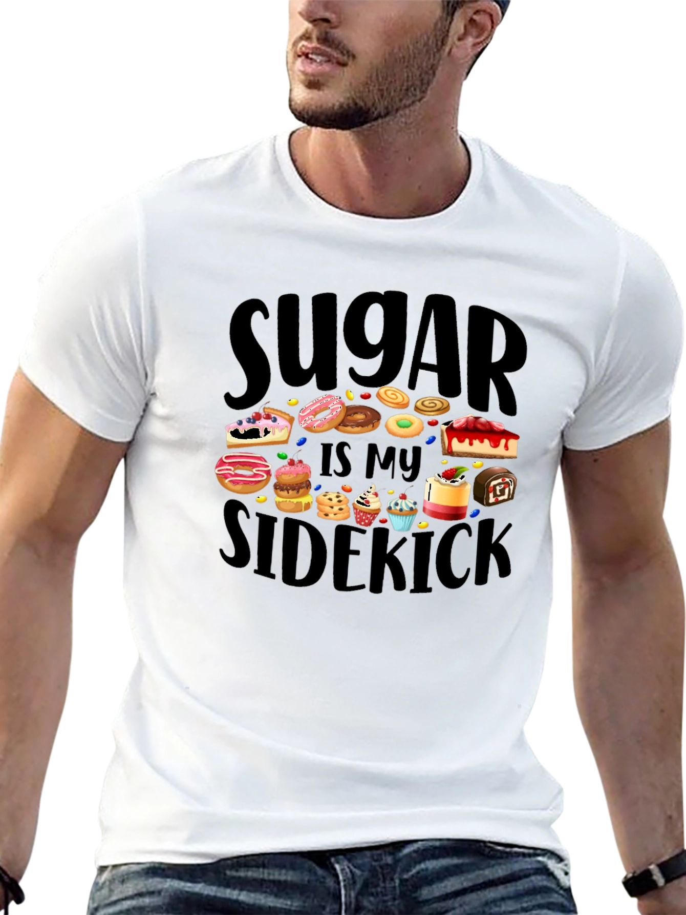 Sugar is my Sidekick Graphic Tee