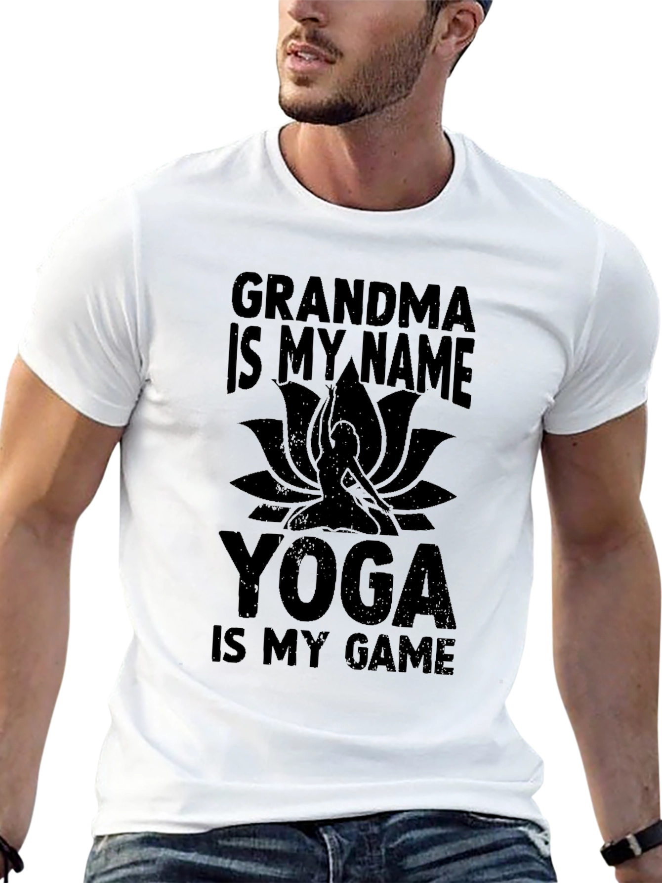 Grandma Yoga T-Shirt - Funny Yoga Lover Tee