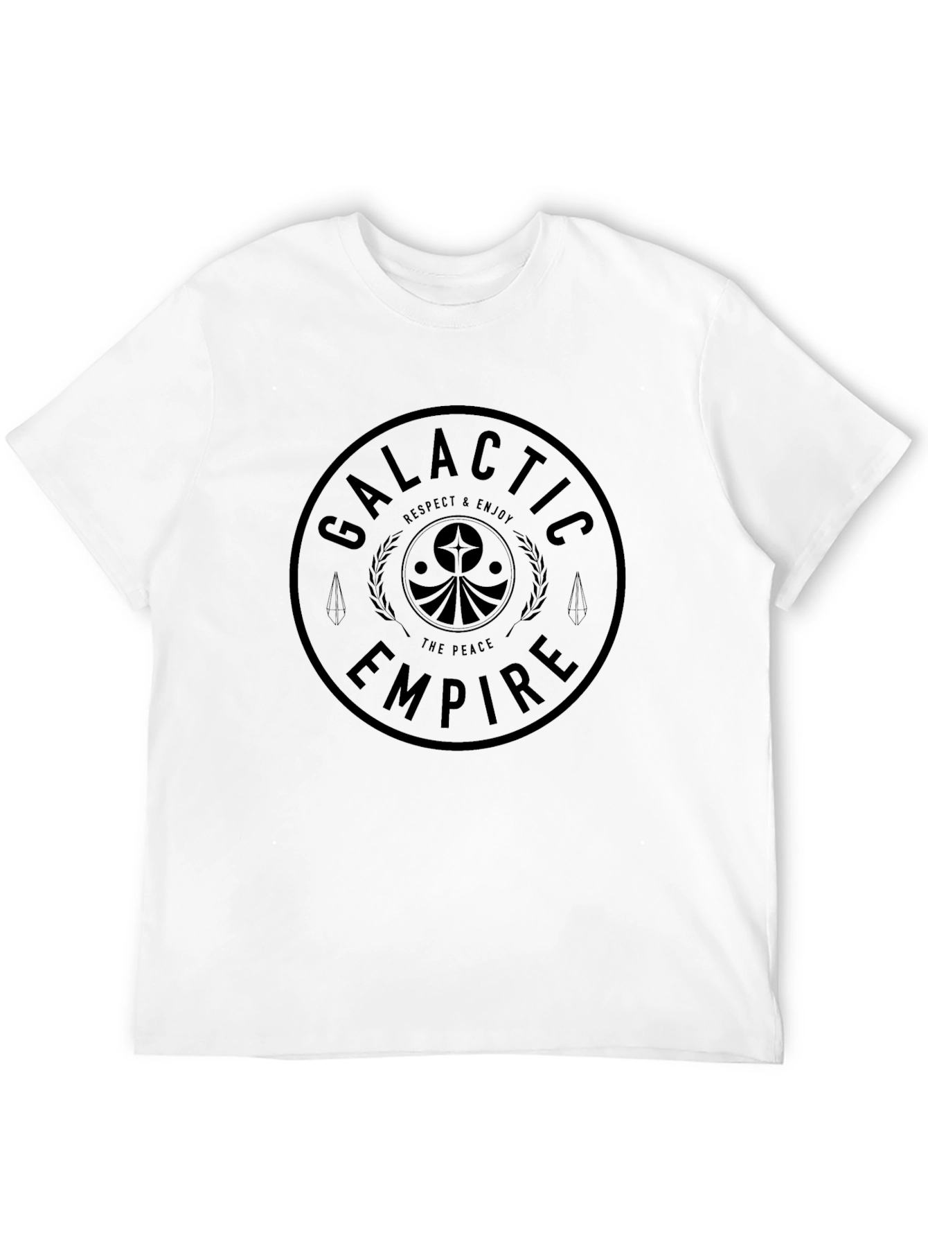 Galactic Empire Graphic T-Shirt - Black