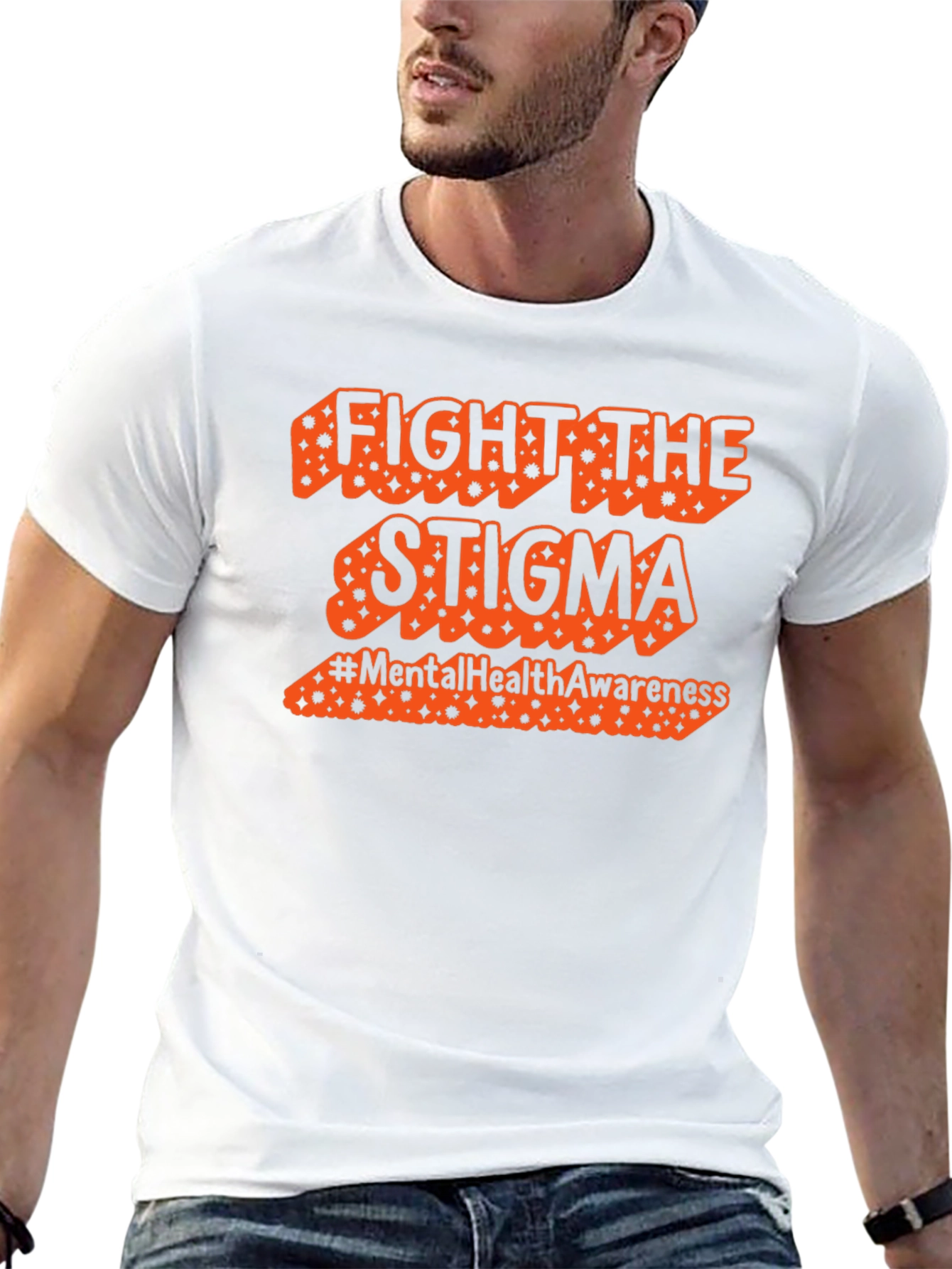 Fight the Stigma Mental Health Awareness T-Shirt