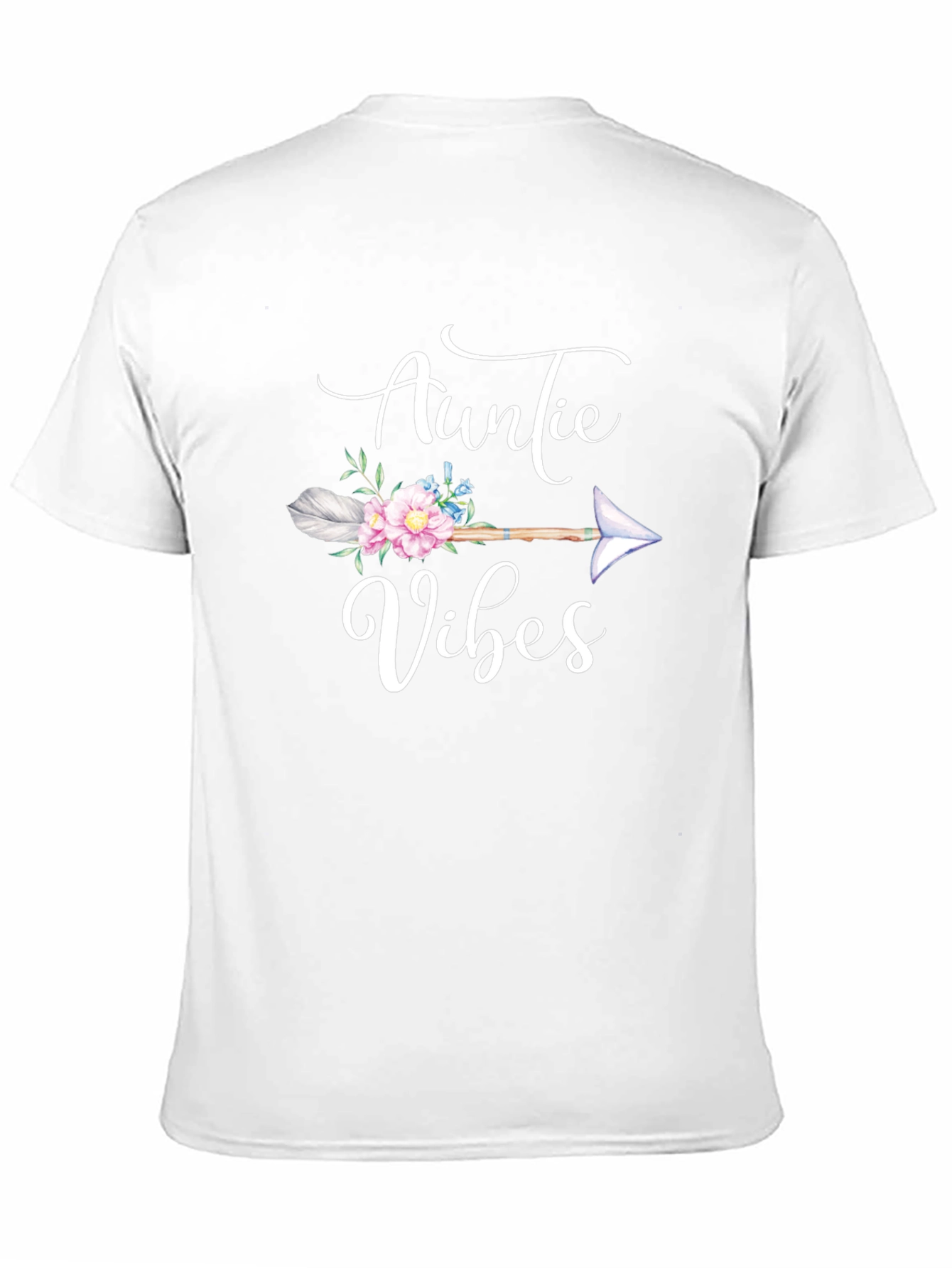 Auntie Vibes Graphic Tee - Arrow Design