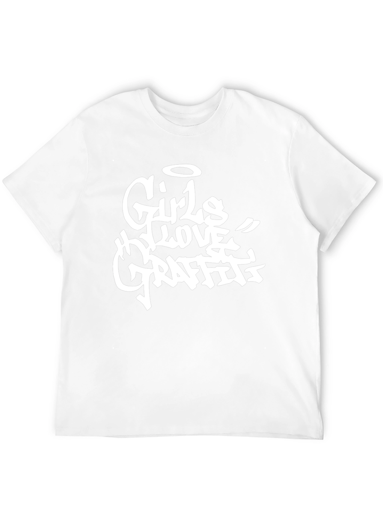 Girls Love Graffiti Black T-Shirt