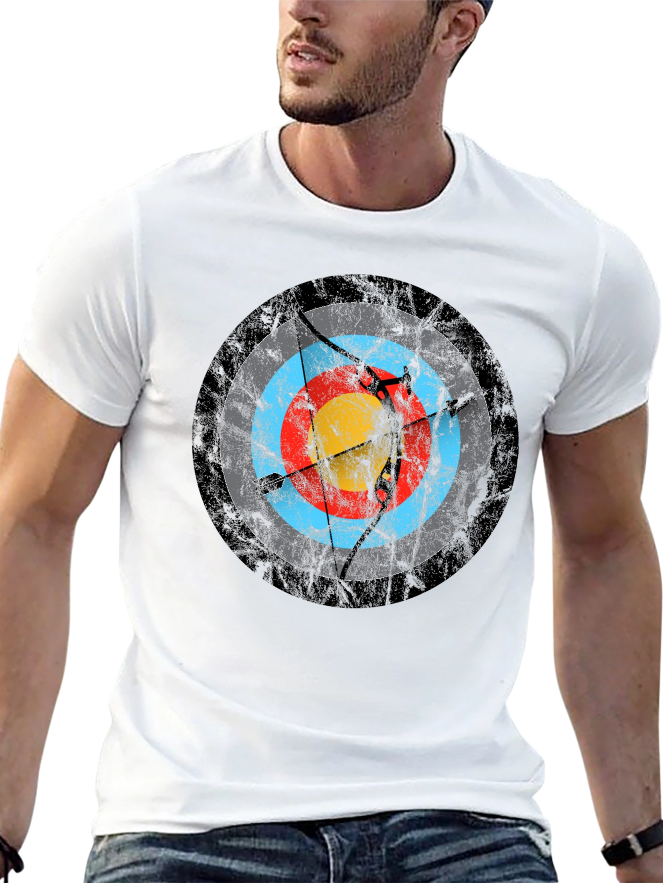 Archery Target Graphic Tee