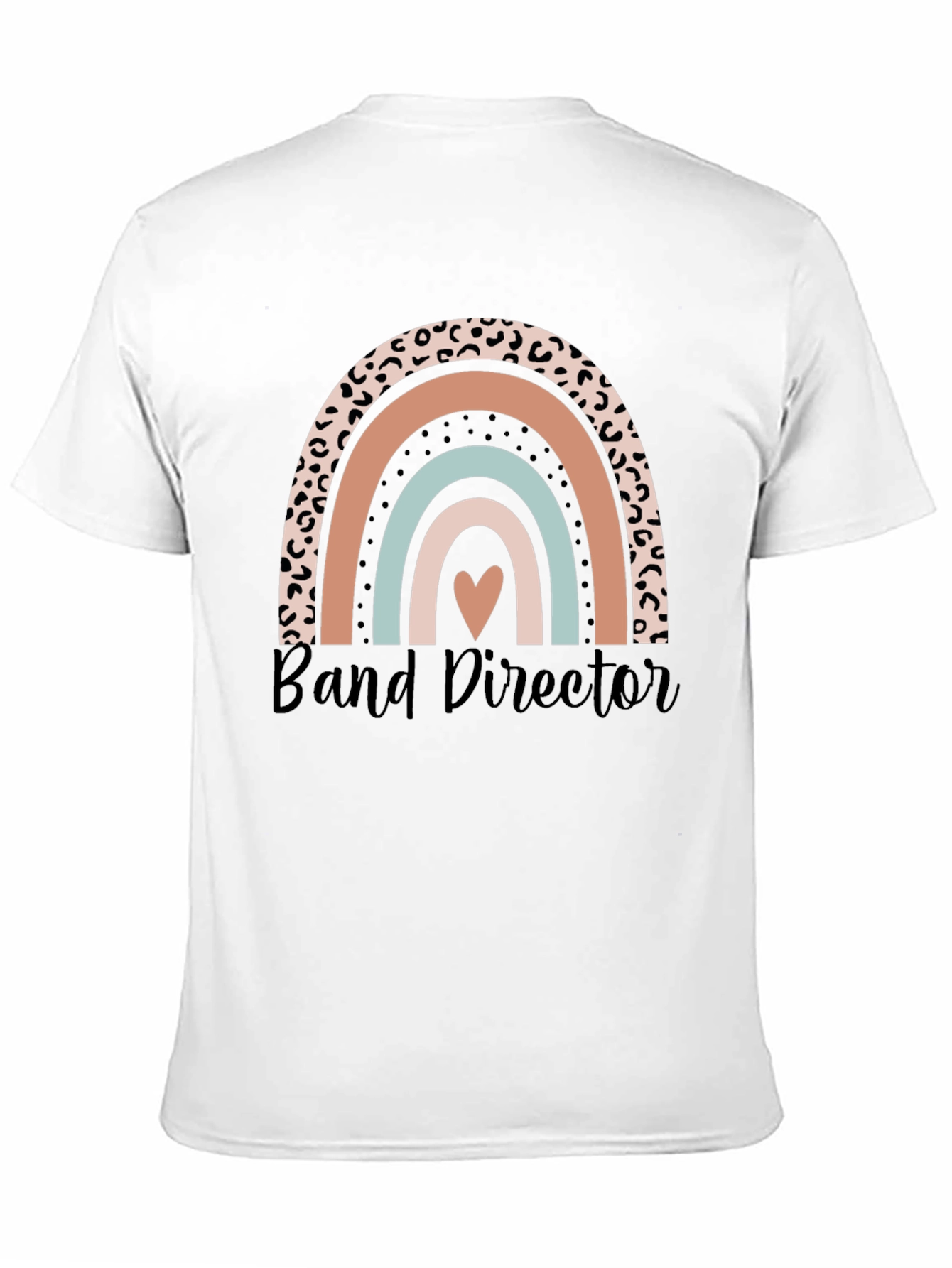 Band Director Rainbow Graphic T-Shirt