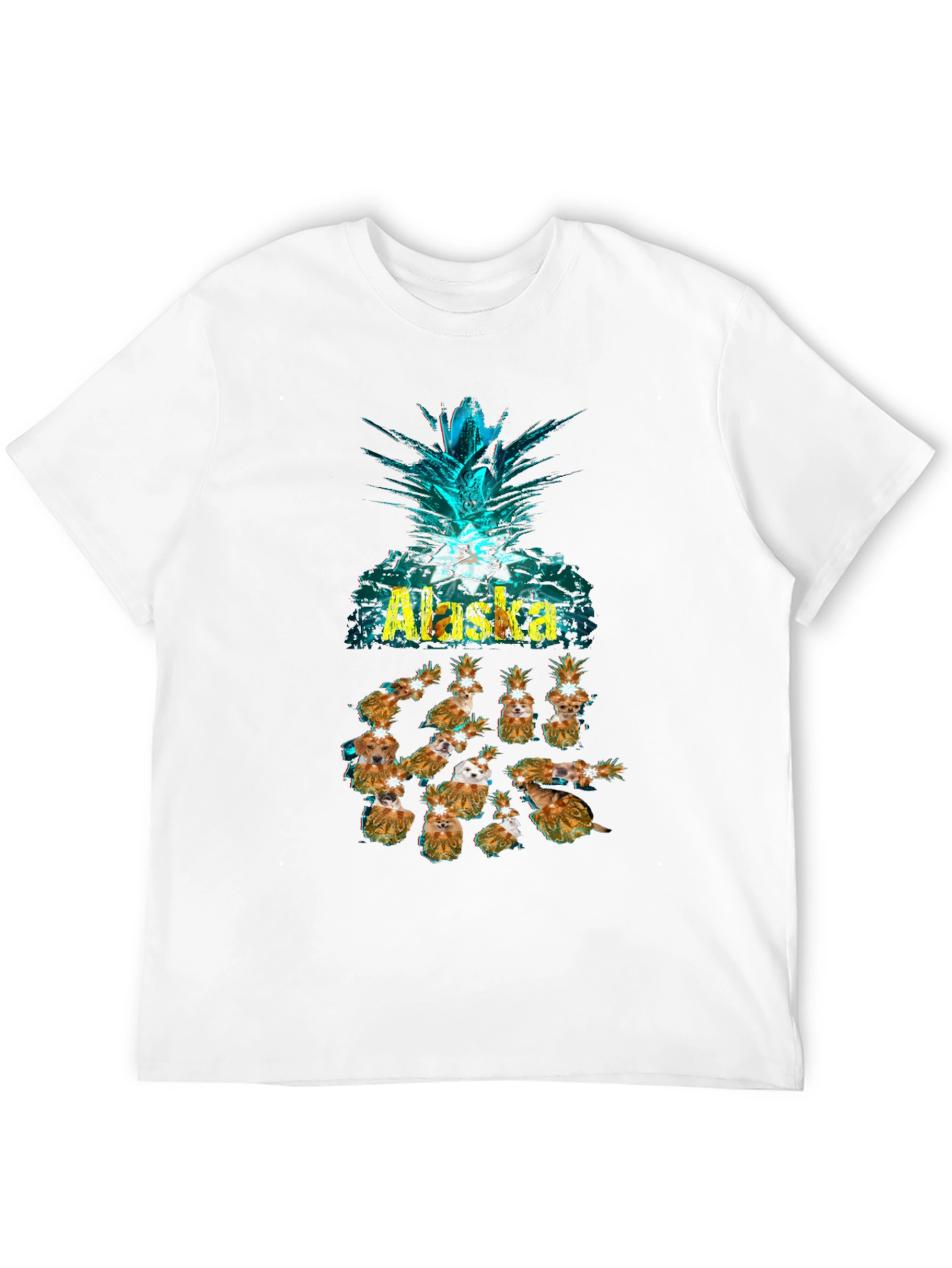 Alaska Pineapple Dog T-Shirt
