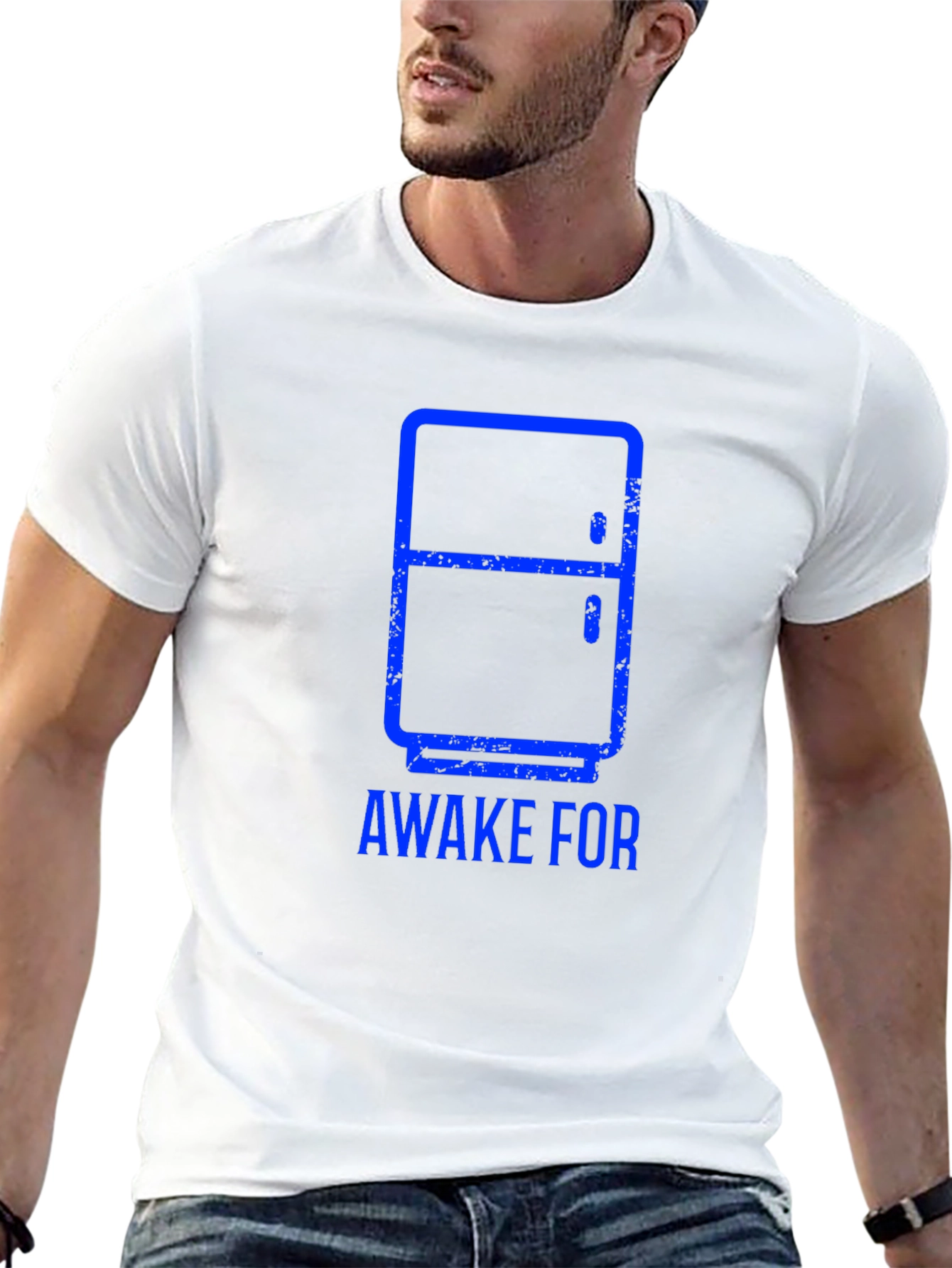 Awake For The Fridge Black T-Shirt