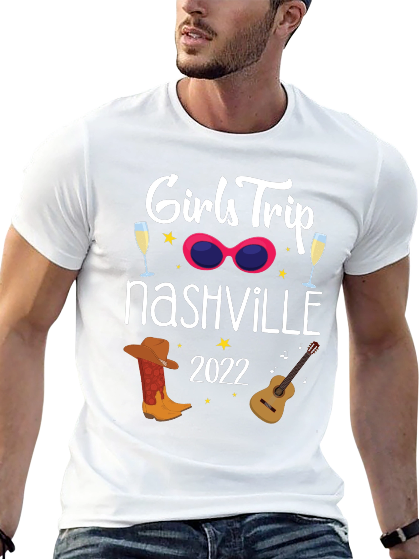 Girls Trip Nashville 2022 Black T-Shirt