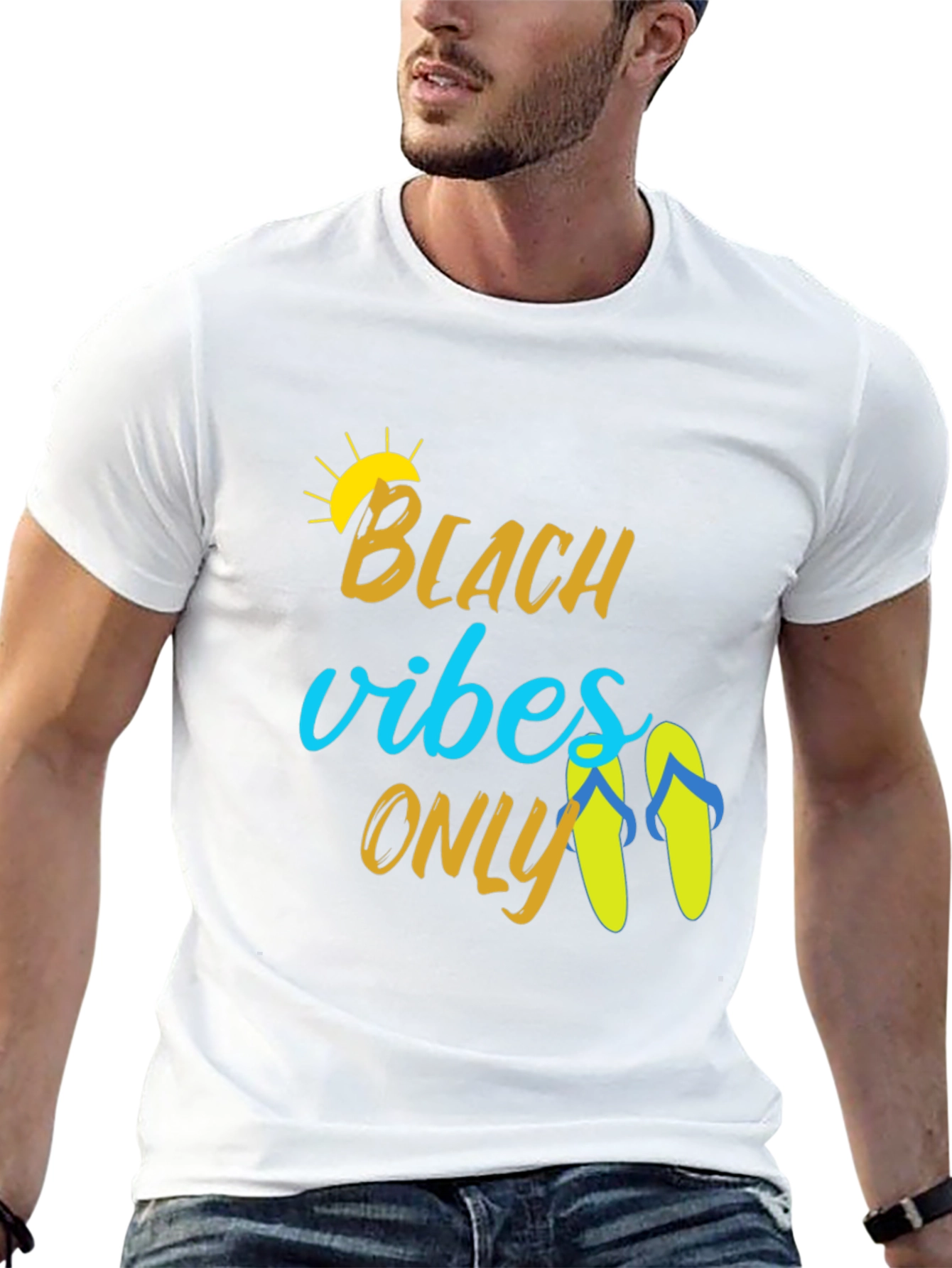 Beach Vibes Only Graphic Tee - Summer Ready