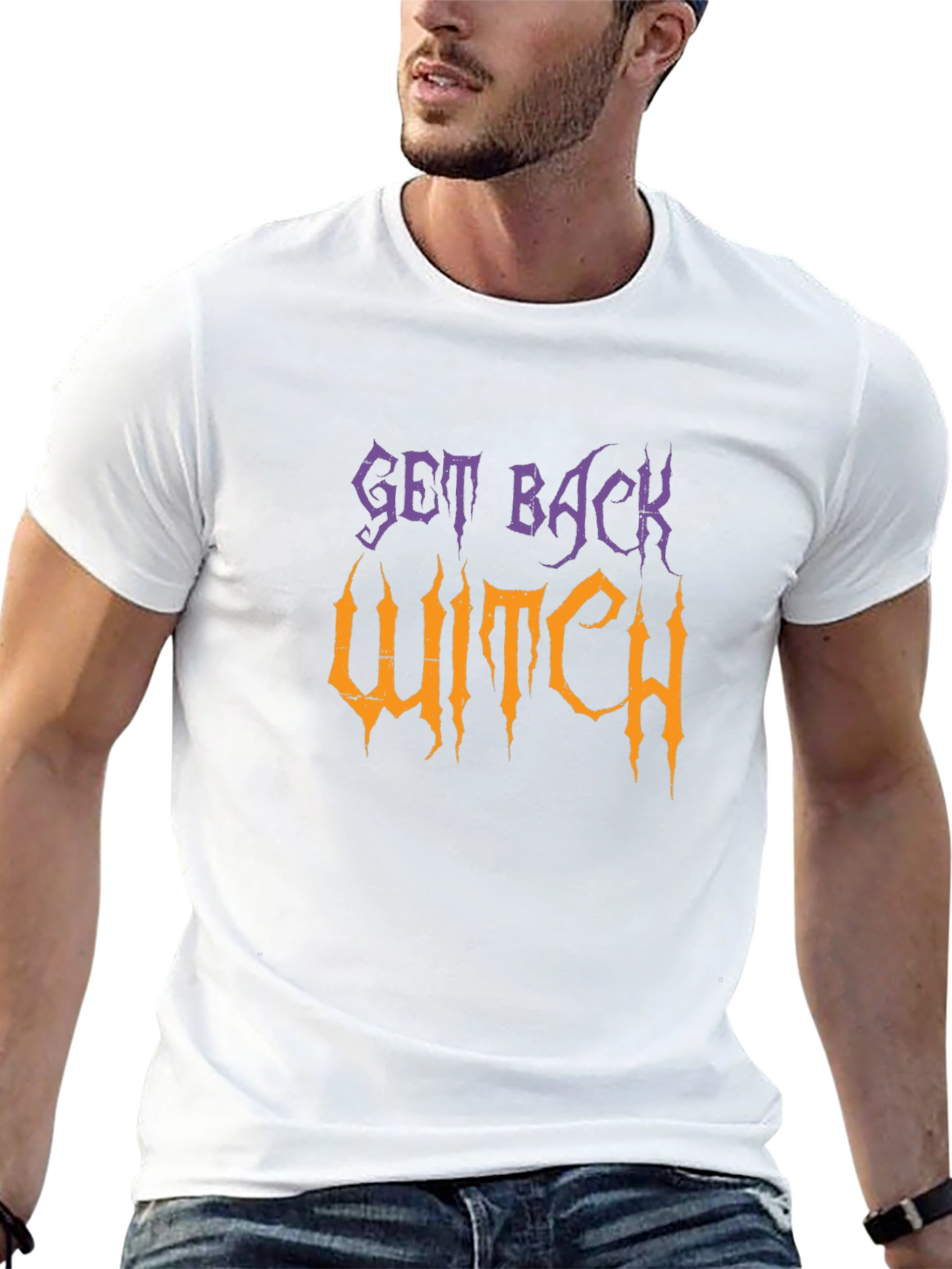 Get Back Witch Halloween T-Shirt