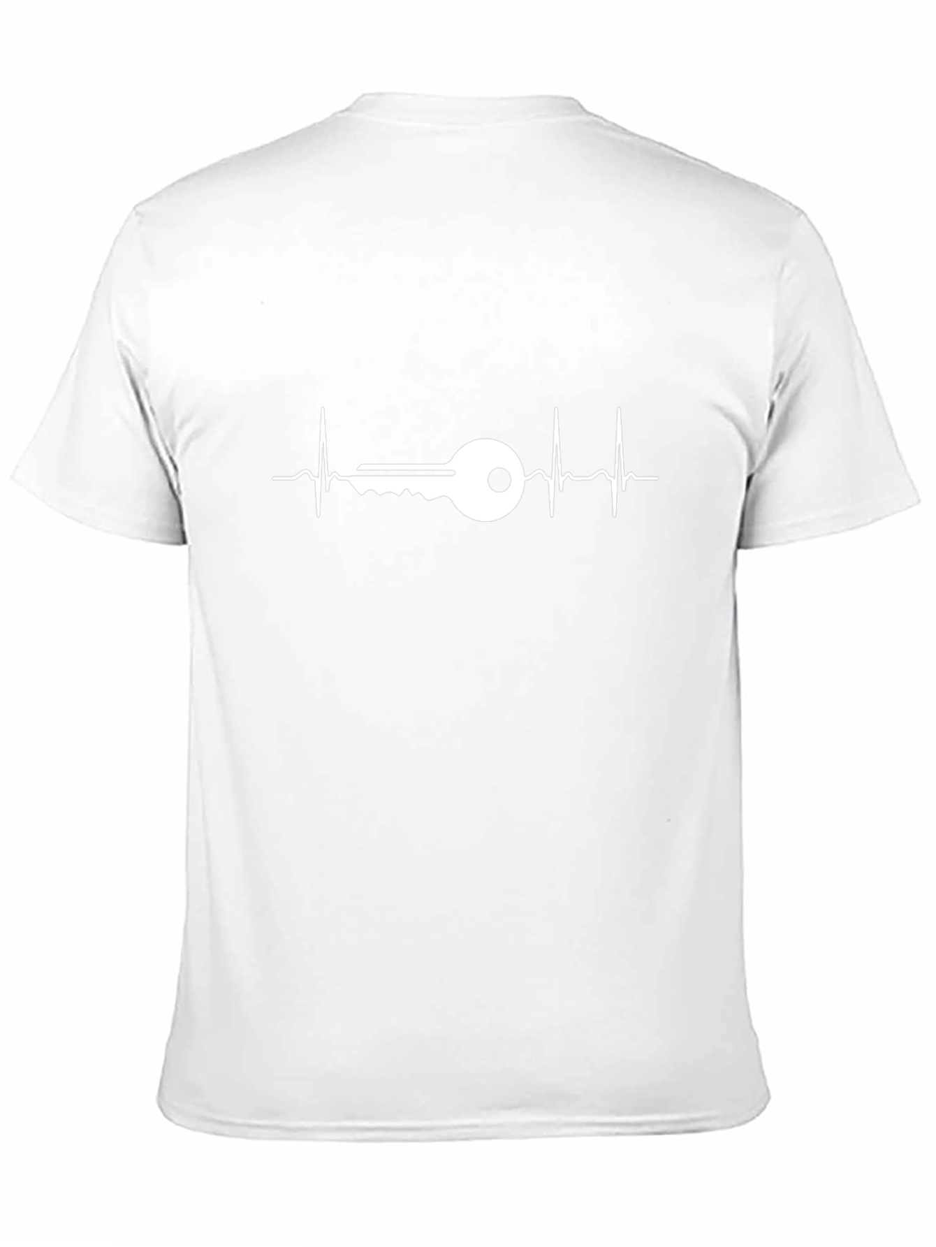 Heartbeat Key T-Shirt - Unlock Your Style