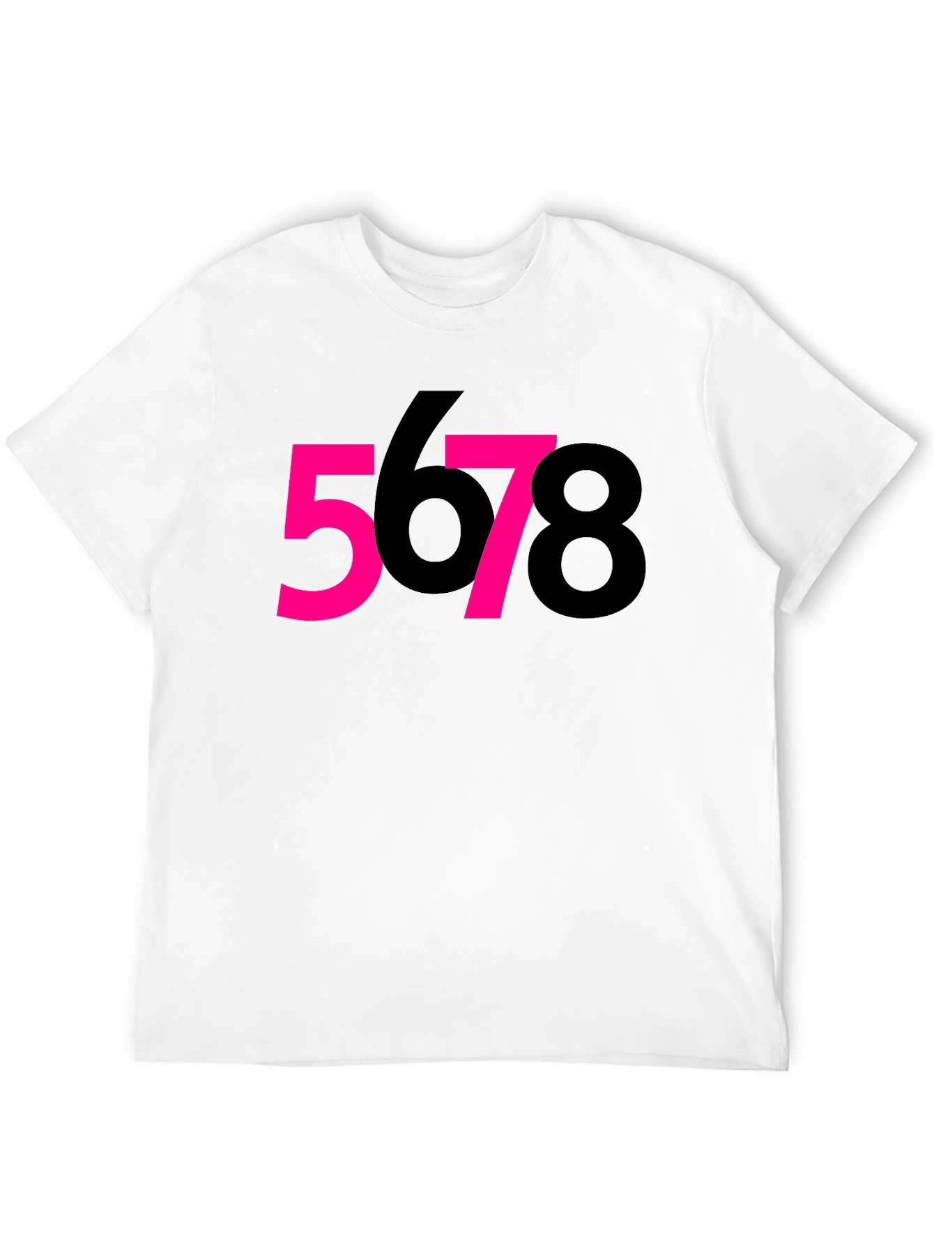 5678 Dance T-Shirt - Black Cotton Tee