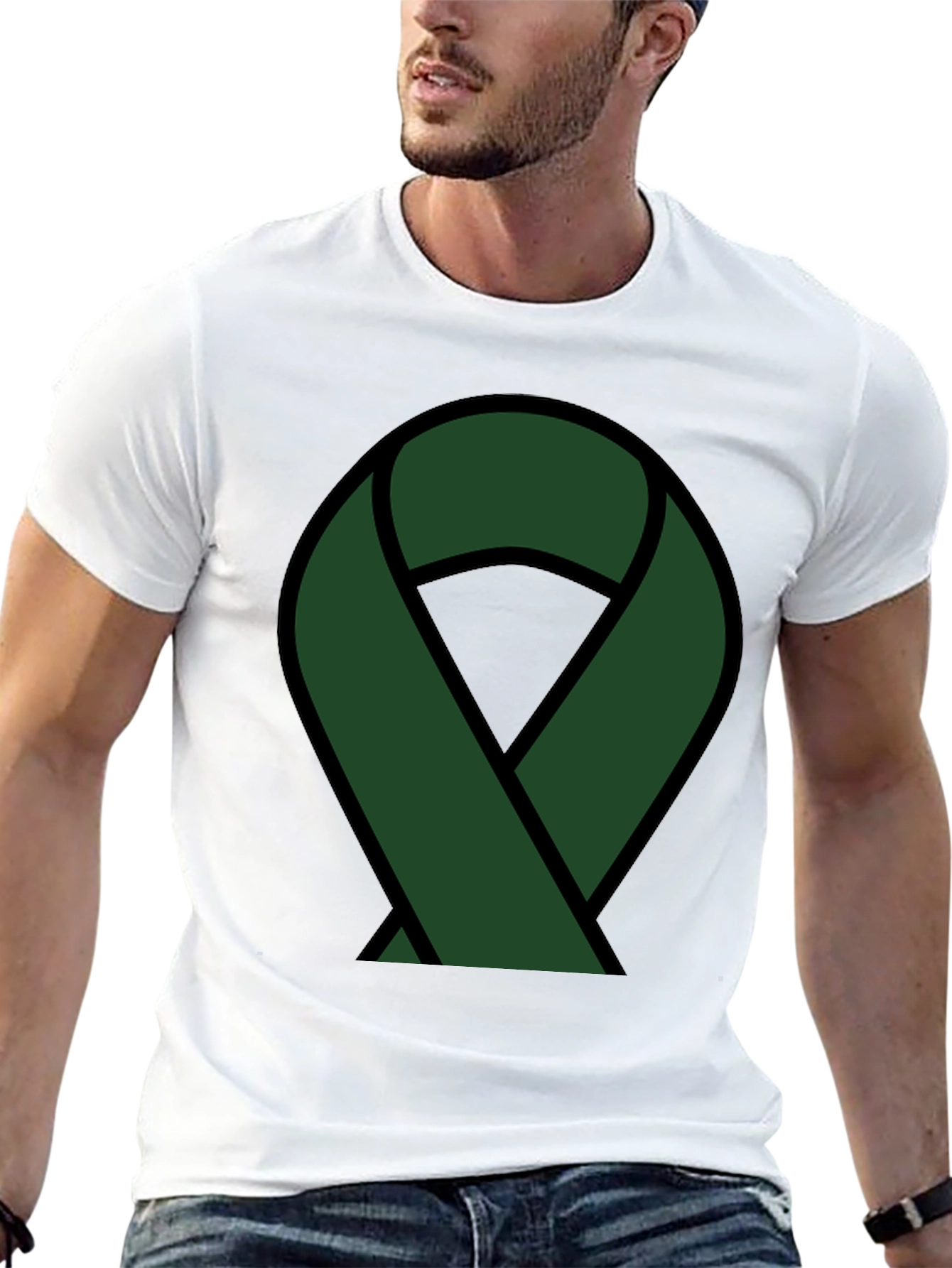 Green Ribbon Awareness T-Shirt