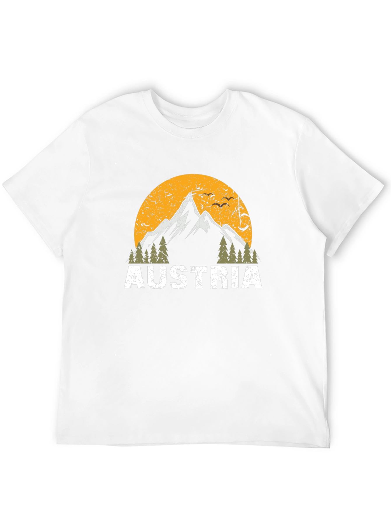 Austria Mountain Graphic T-Shirt