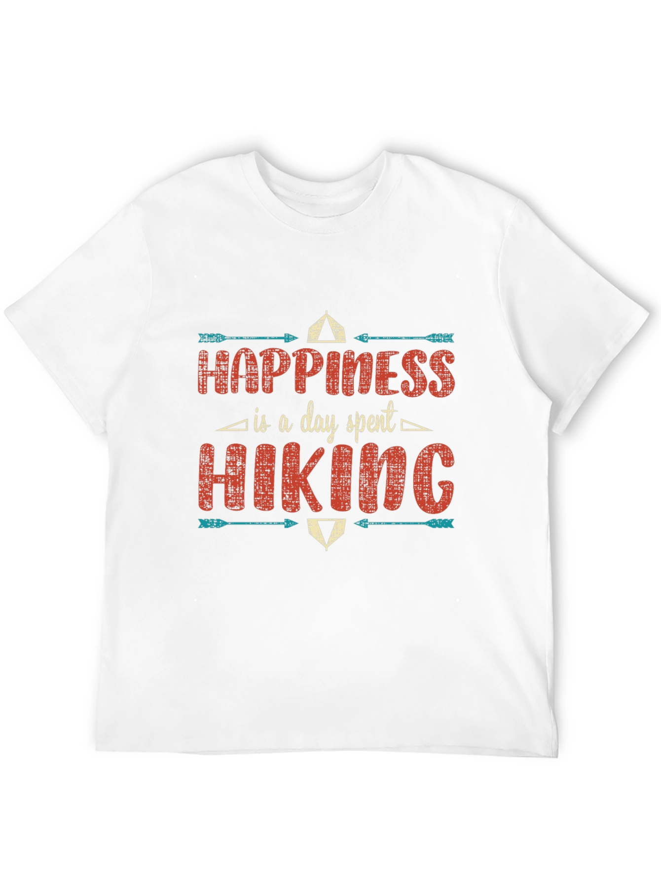 Happiness is Hiking Graphic T-Shirt