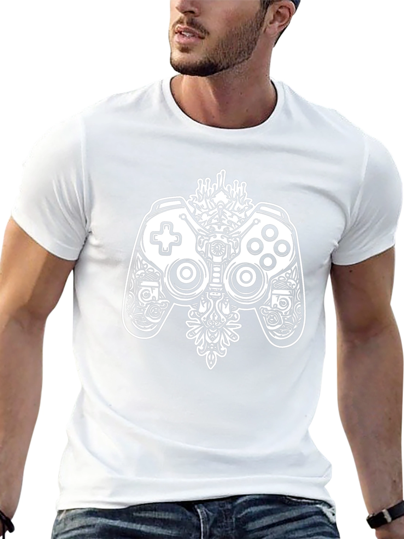 Gamer T-Shirt - Intricate Controller Design