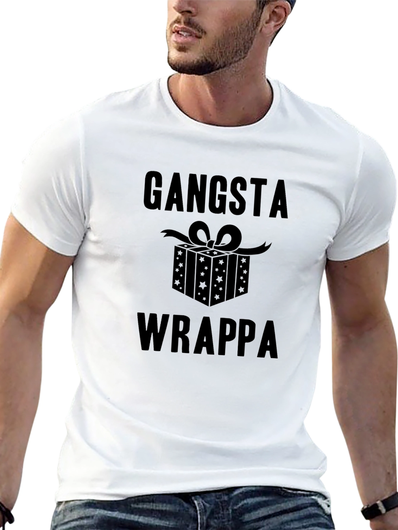 Gangsta Wrappa T-Shirt Gift Wrap Tee