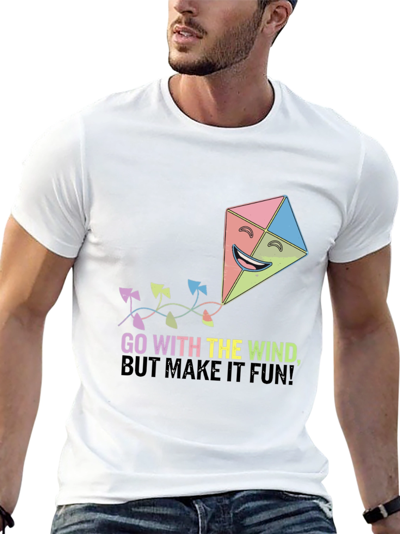 Go With The Wind Kite T-Shirt