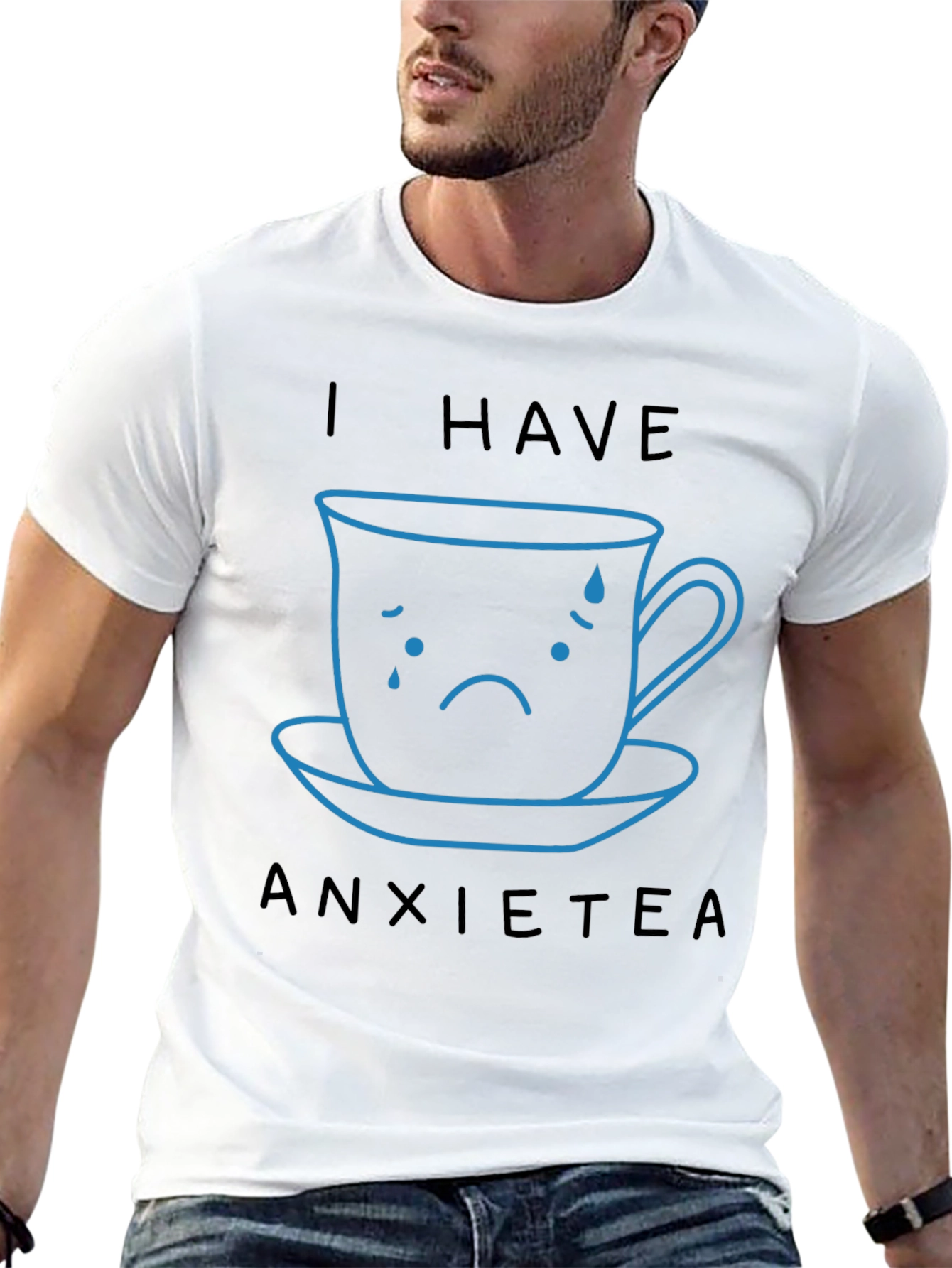 Anxietea Graphic Tee - Comfort & Style