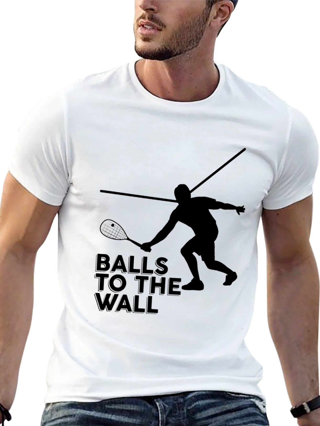 Balls to the Wall Squash T-Shirt