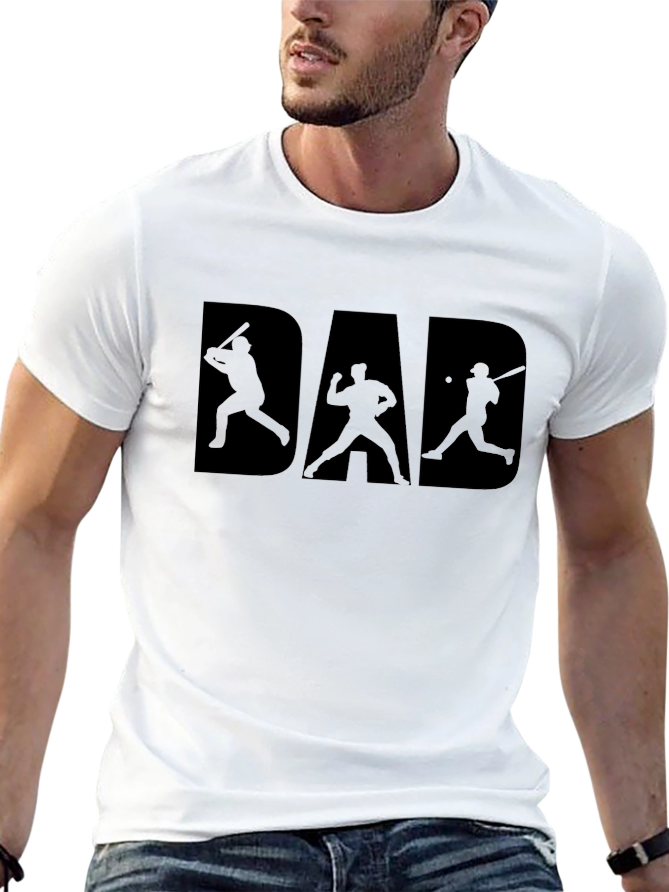 Baseball Dad T-Shirt - Fathers Day Gift