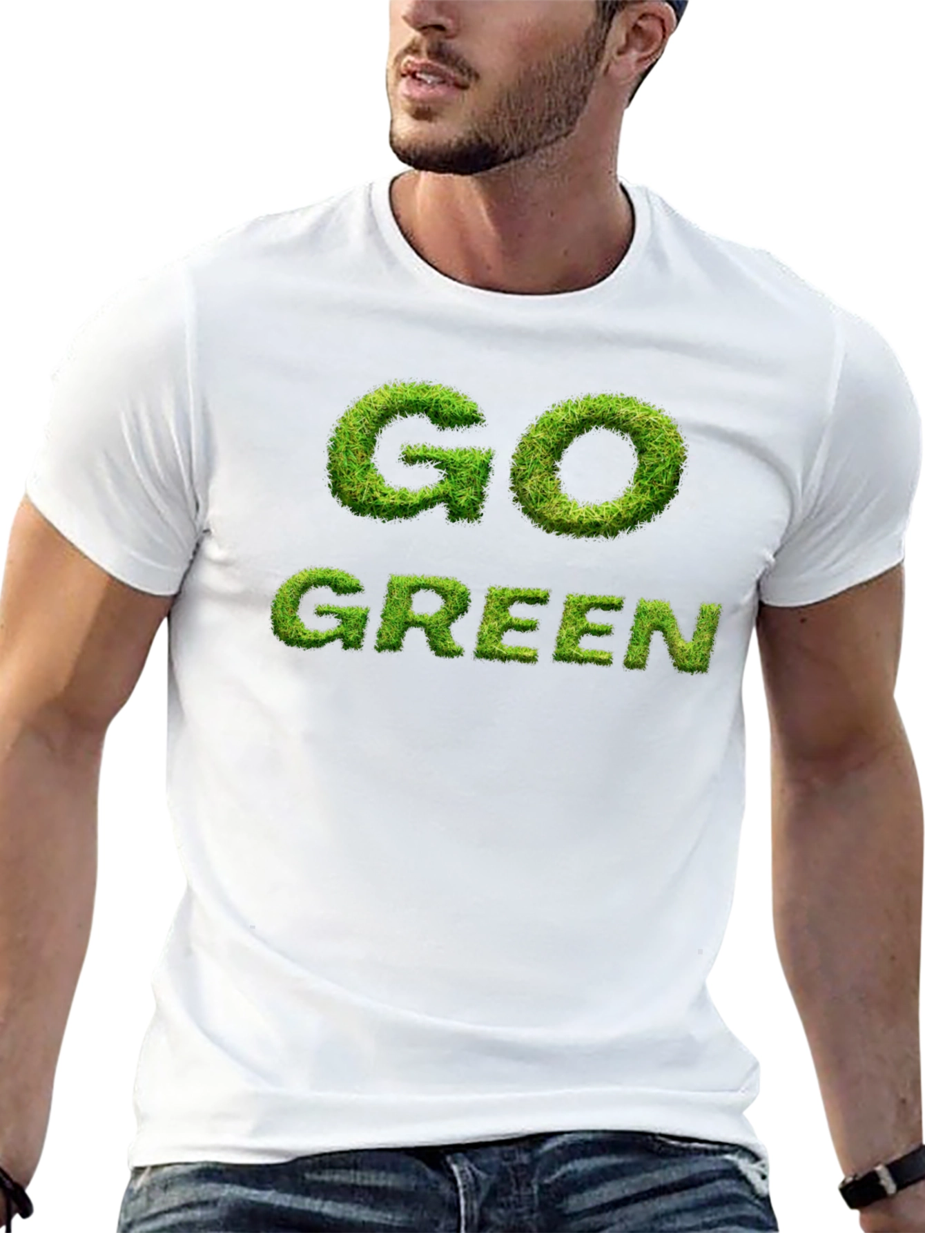 Go Green T-Shirt - Eco-Friendly Style