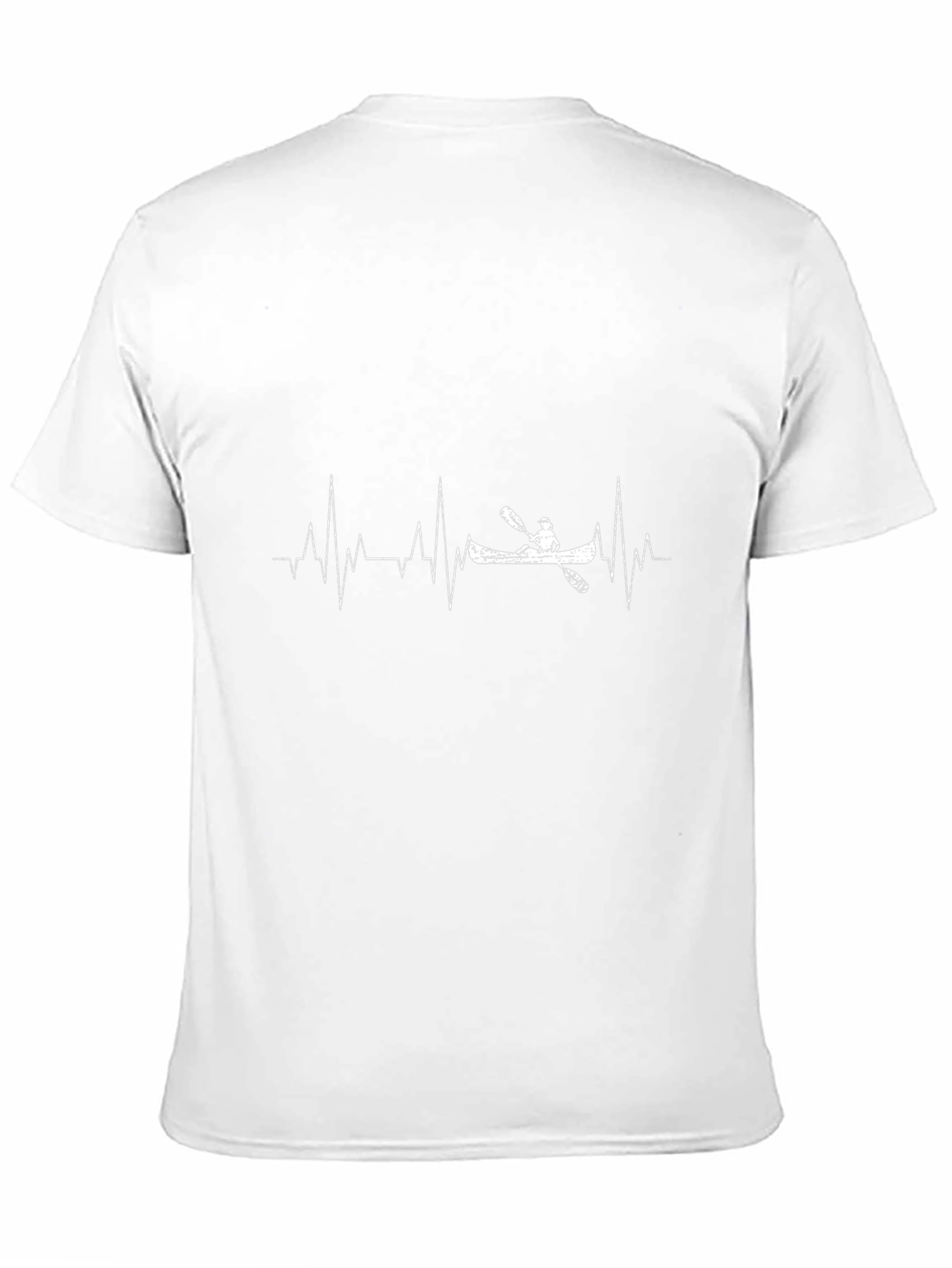 Heartbeat Kayak T-Shirt - Black