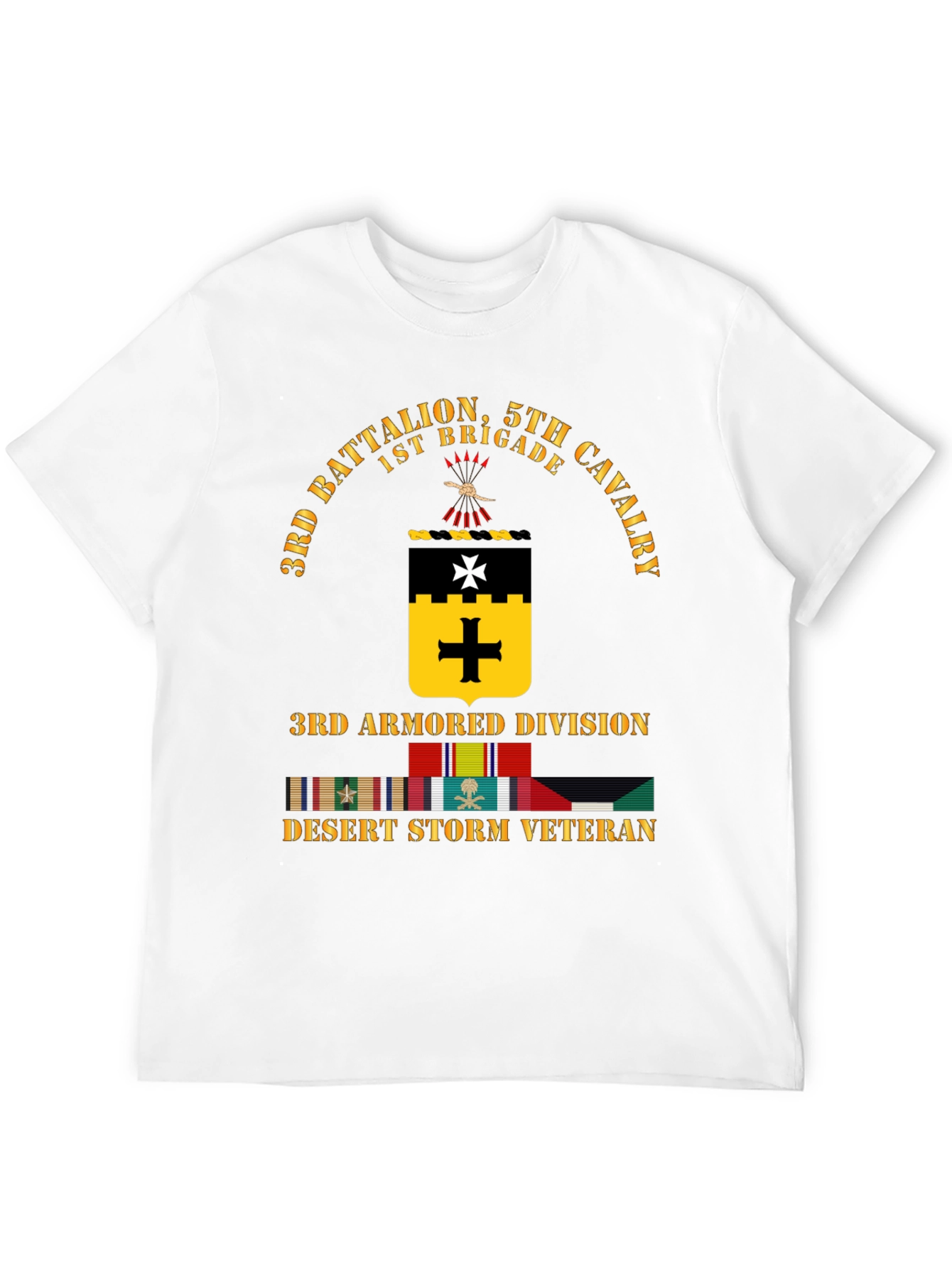 3rd Armored Division Desert Storm Veteran T-Shirt