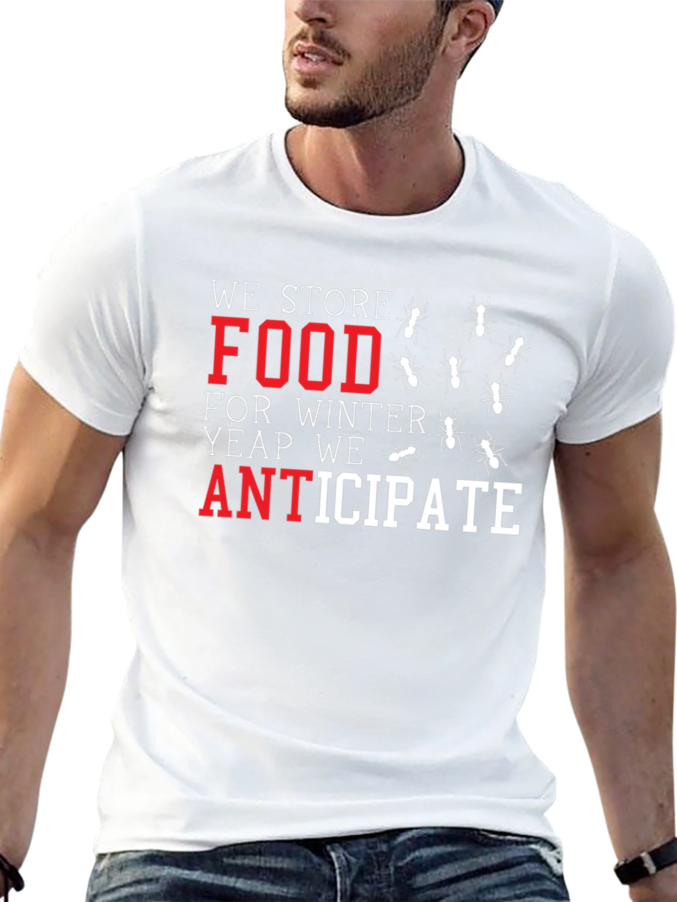 Ant-icipate Black Graphic T-Shirt