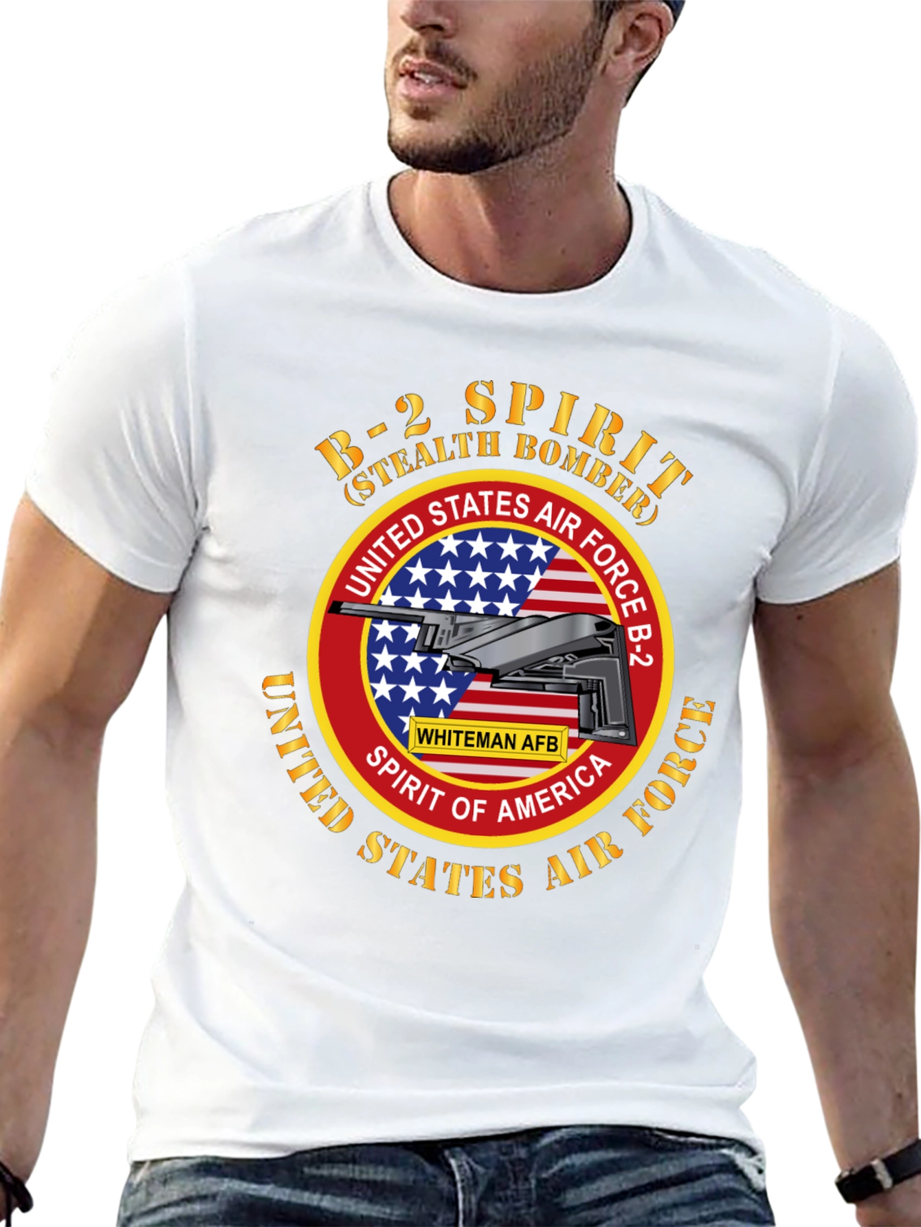 B-2 Spirit Stealth Bomber Graphic T-Shirt
