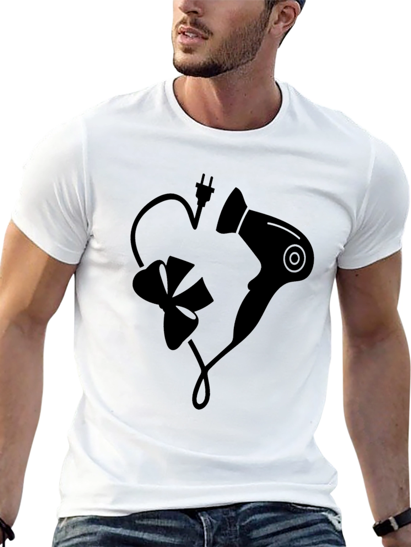 Hairdresser Gift Black Graphic T-Shirt