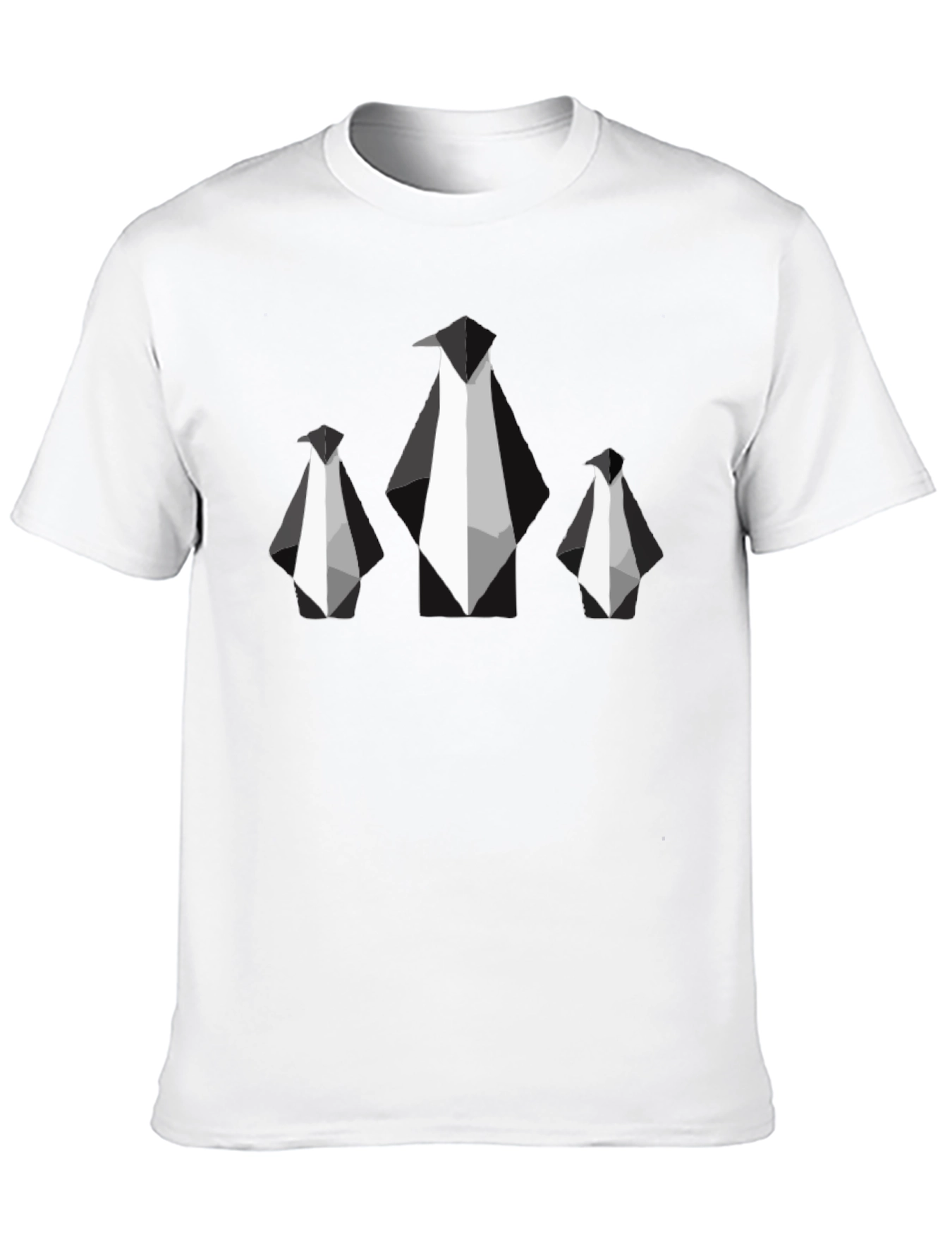 Geometric Tuxedo T-Shirt - Modern Formal Wear