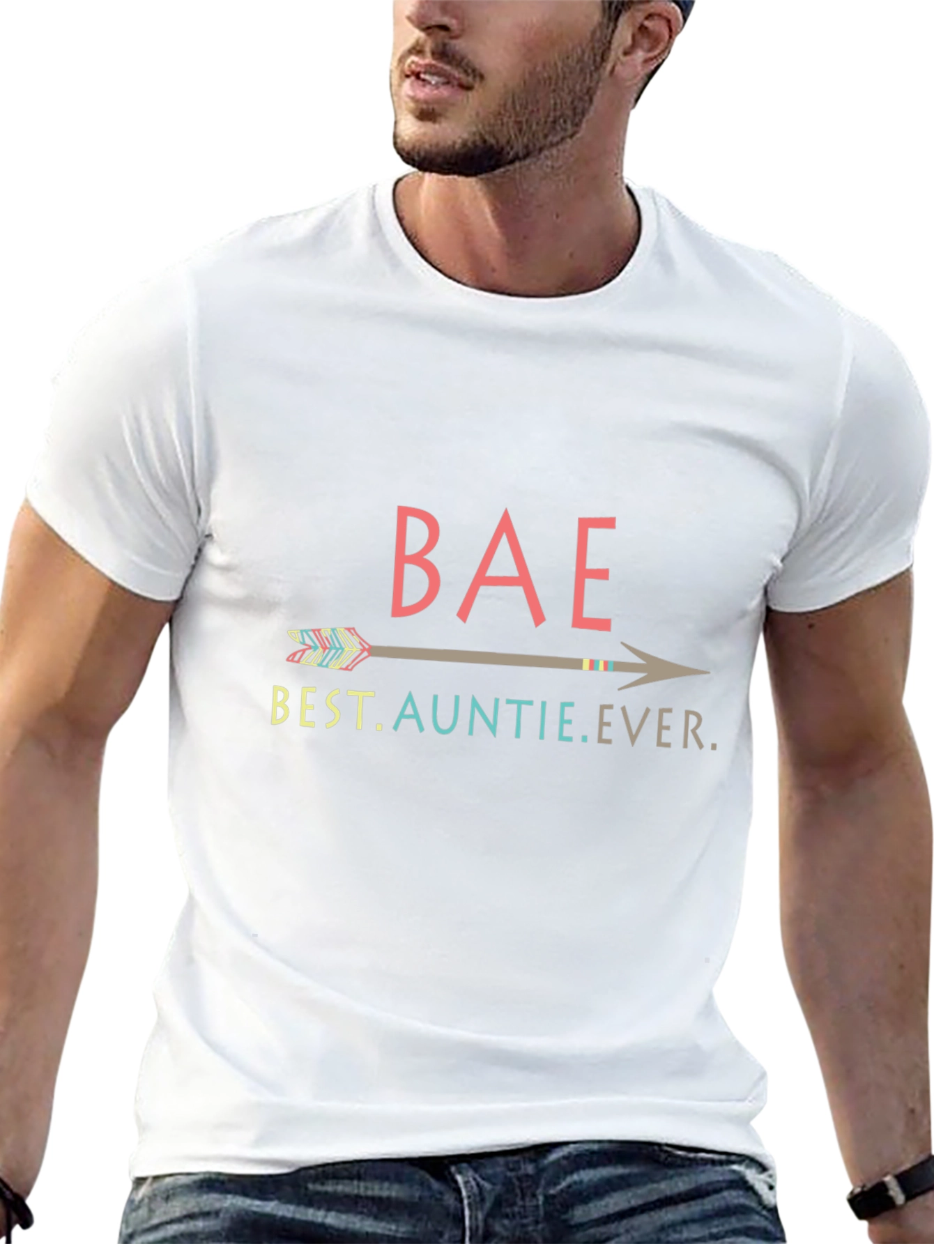 BAE Best Auntie Ever Arrow T-Shirt