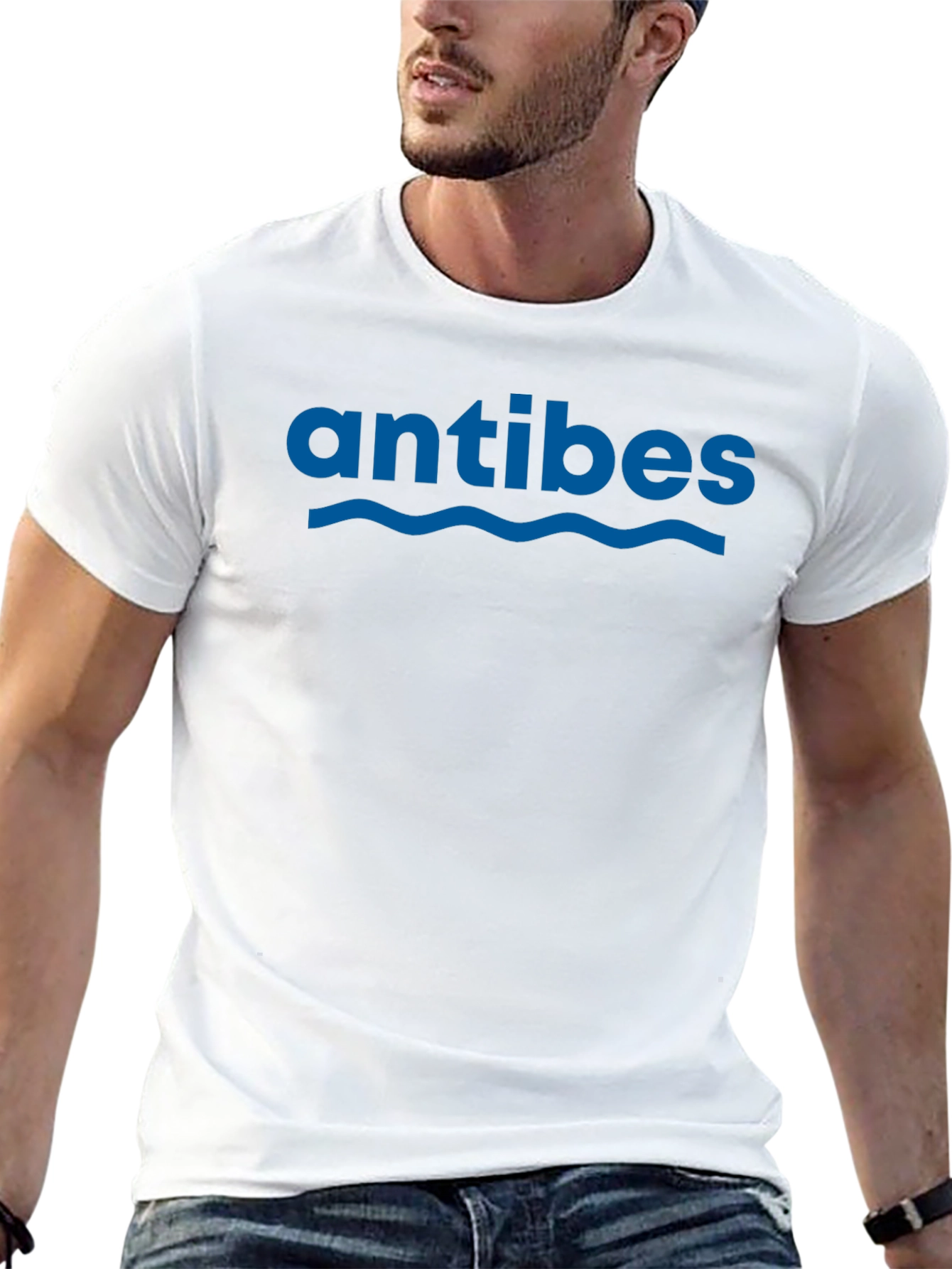 Antibes T-Shirt - Stylish French Riviera Design