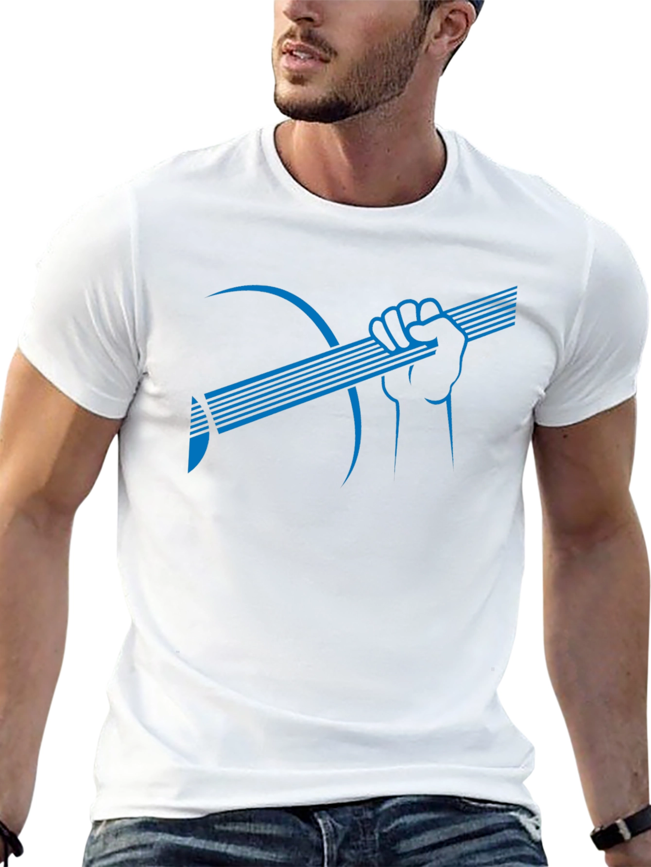 Guitar Grip T-Shirt - Music Lover Tee