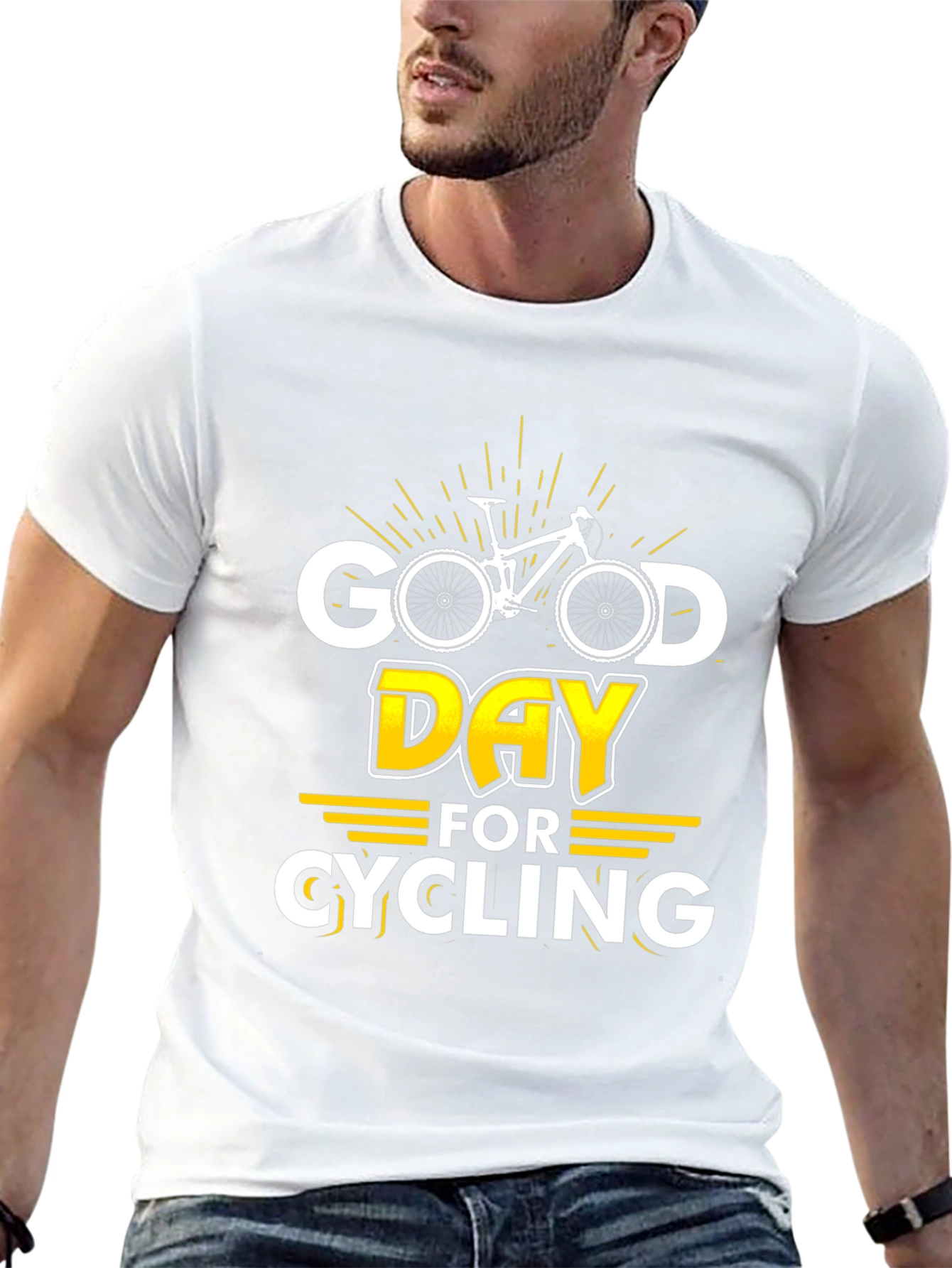 Good Day for Cycling Graphic T-Shirt