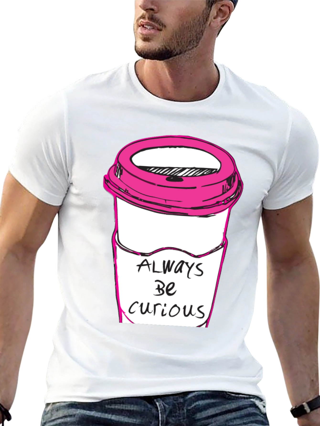 Always Be Curious Coffee T-Shirt