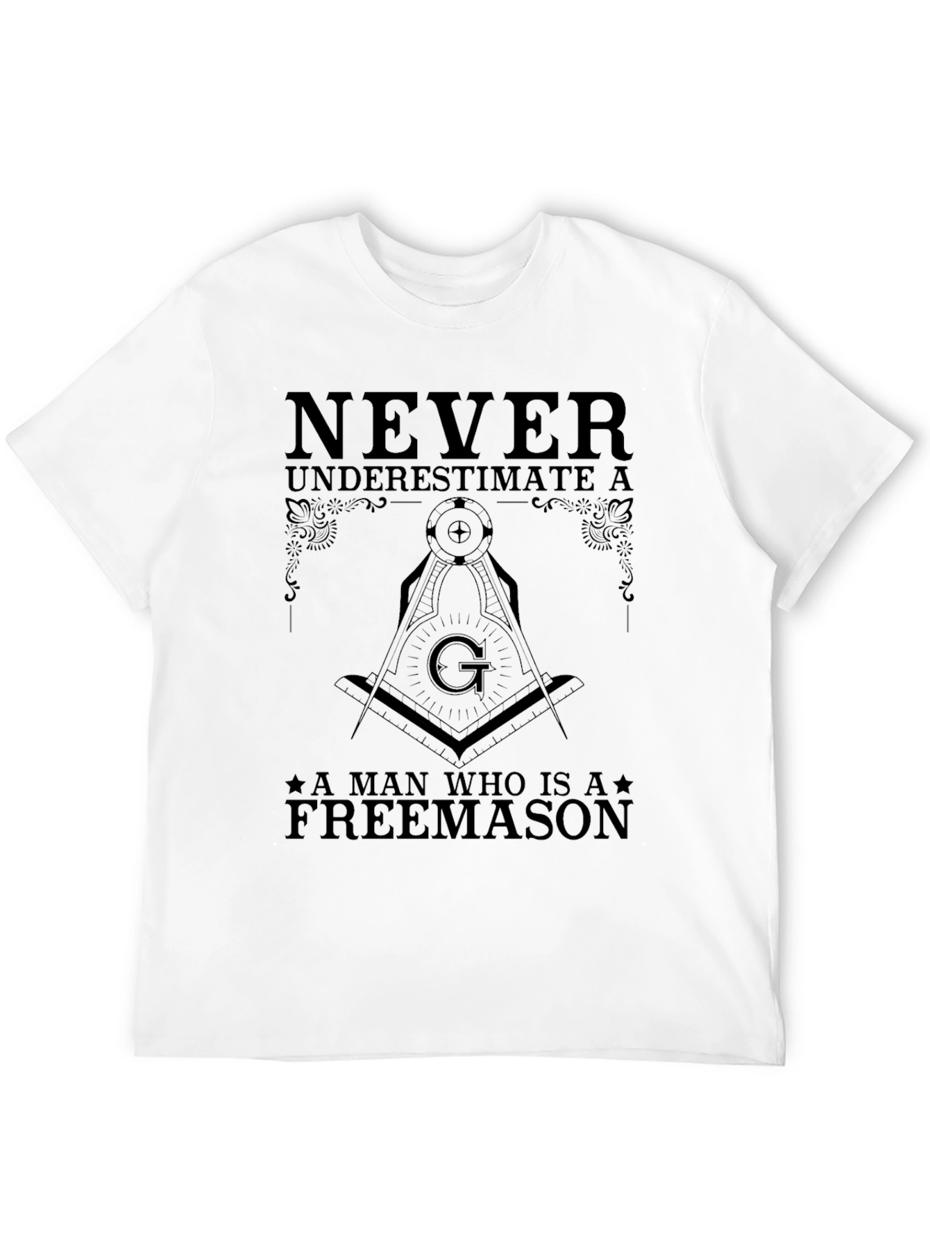 Freemason T-Shirt - Never Underestimate