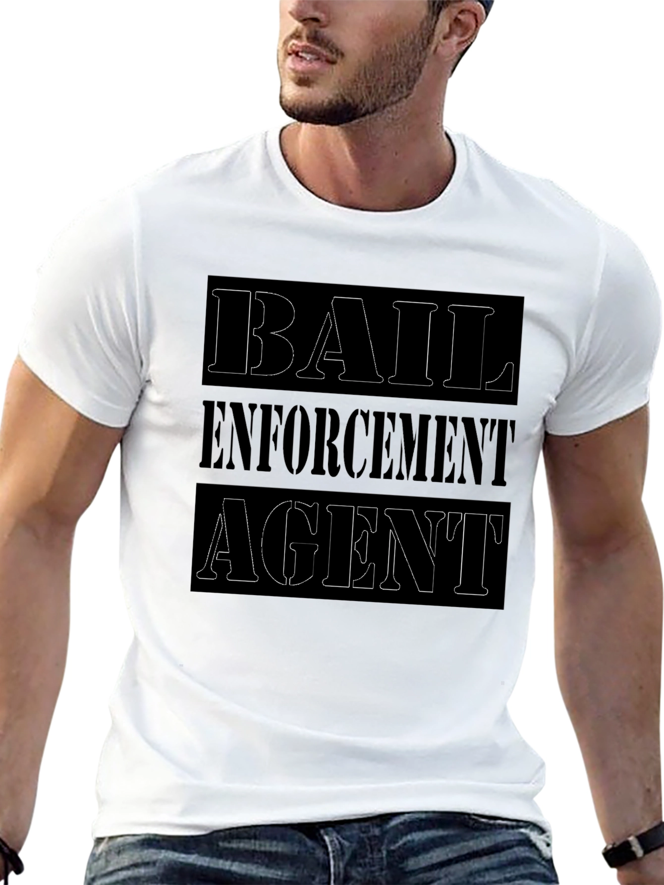 Bail Enforcement Agent Graphic T-Shirt