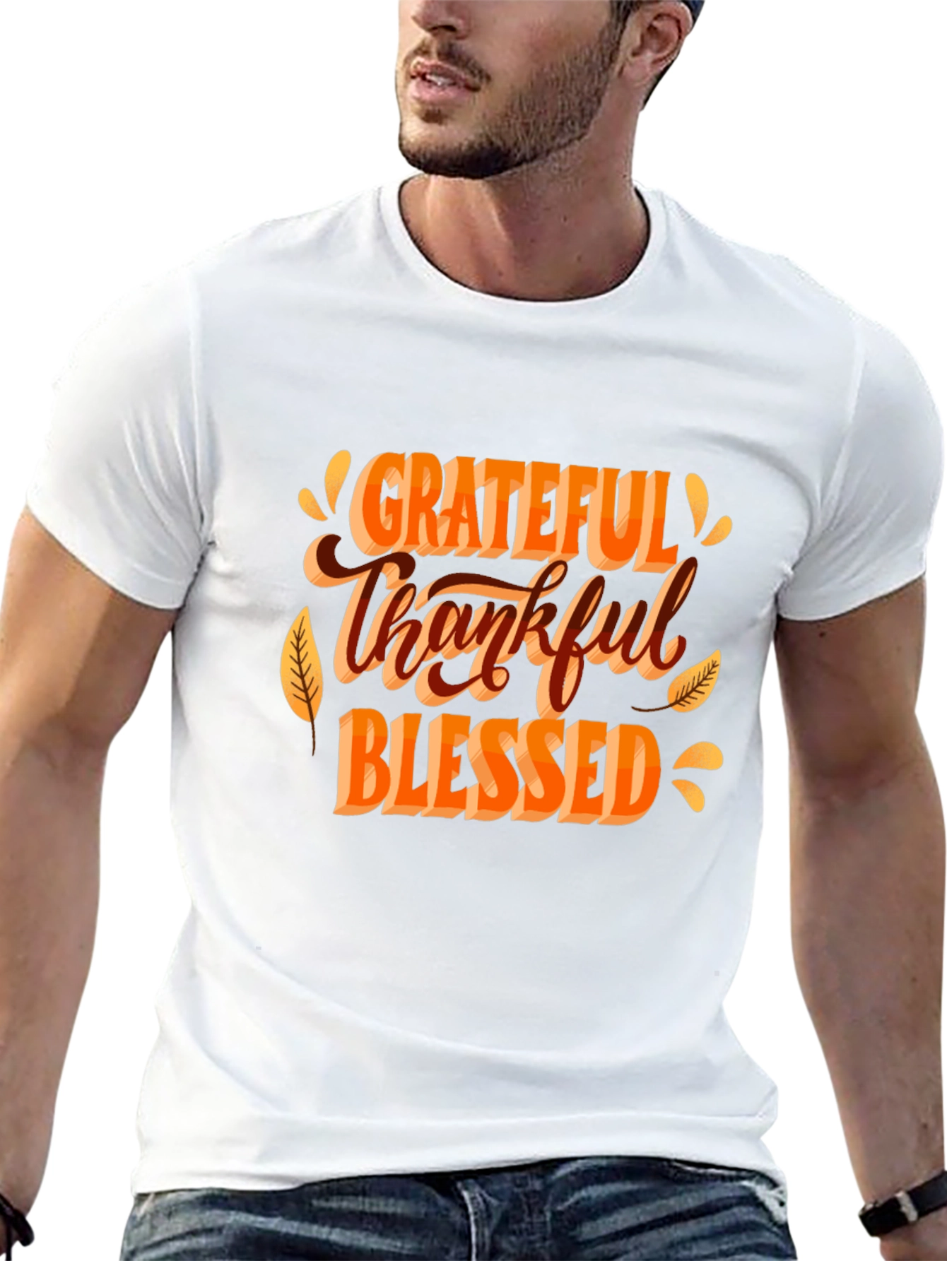 Grateful Thankful Blessed T-Shirt
