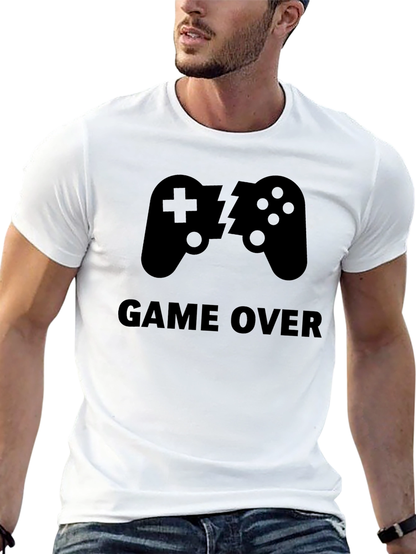 Game Over T-Shirt - Gamer Style Tee